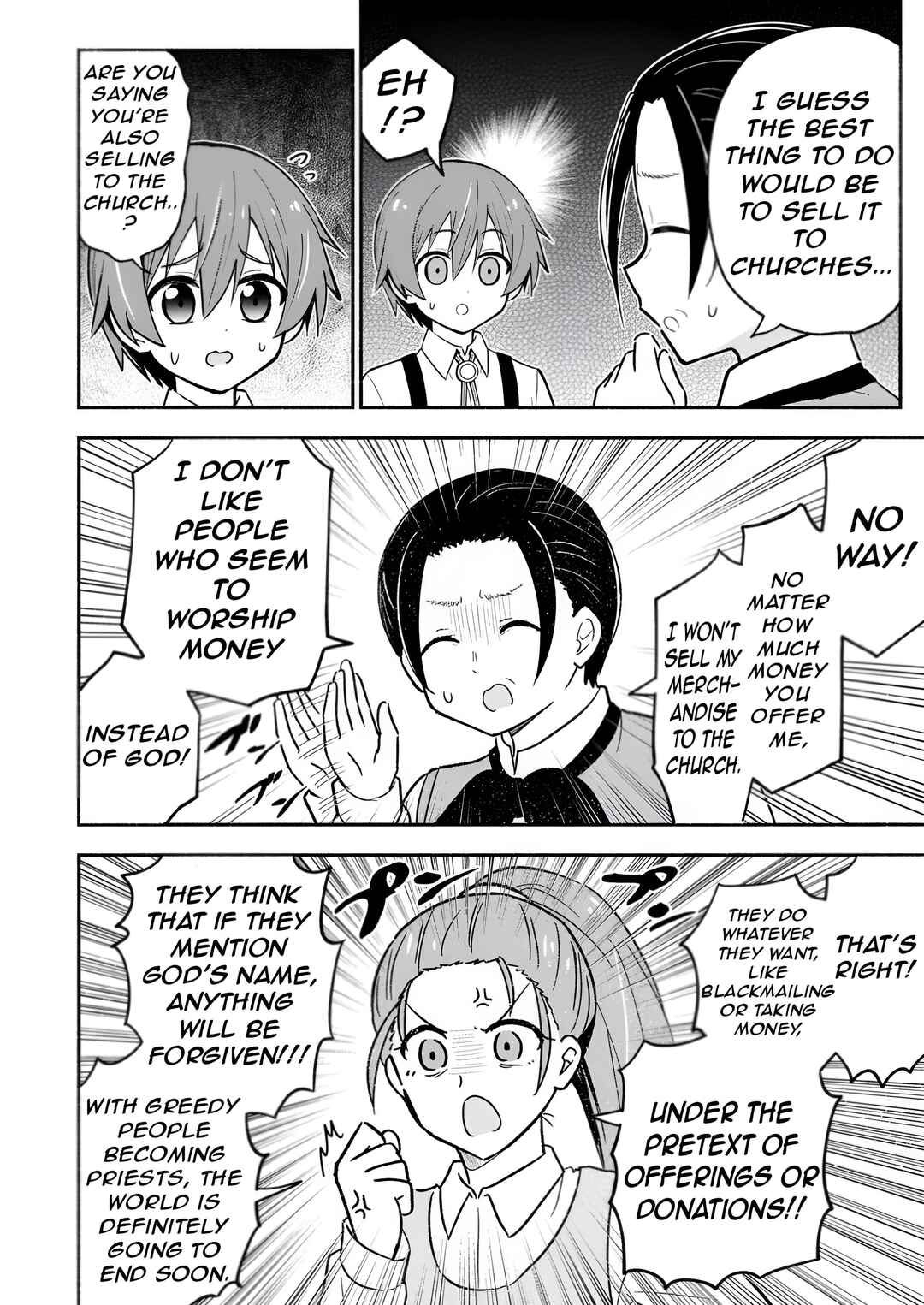 Page 14 Chapter 7 Isekai No Ochibi-chan wa Kyou mo Nanika wo Tsukuri Dasu