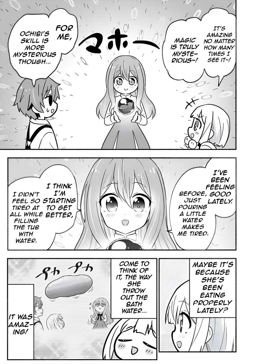 Page 27 Chapter 7 Isekai No Ochibi-chan wa Kyou mo Nanika wo Tsukuri Dasu