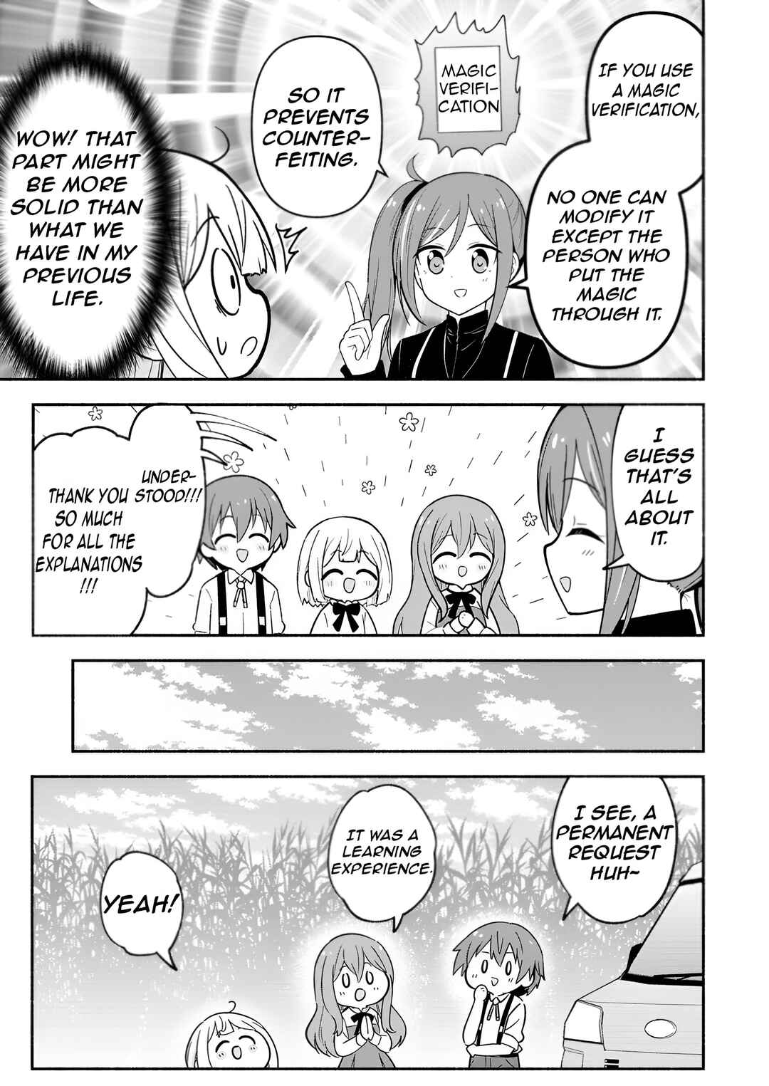 Page 8 Chapter 7 Isekai No Ochibi-chan wa Kyou mo Nanika wo Tsukuri Dasu