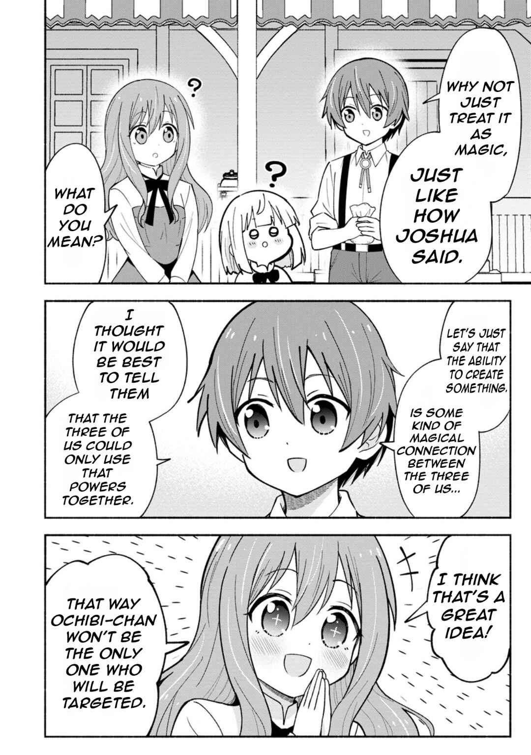 Page 29 Chapter 3 Isekai No Ochibi-chan wa Kyou mo Nanika wo Tsukuri Dasu