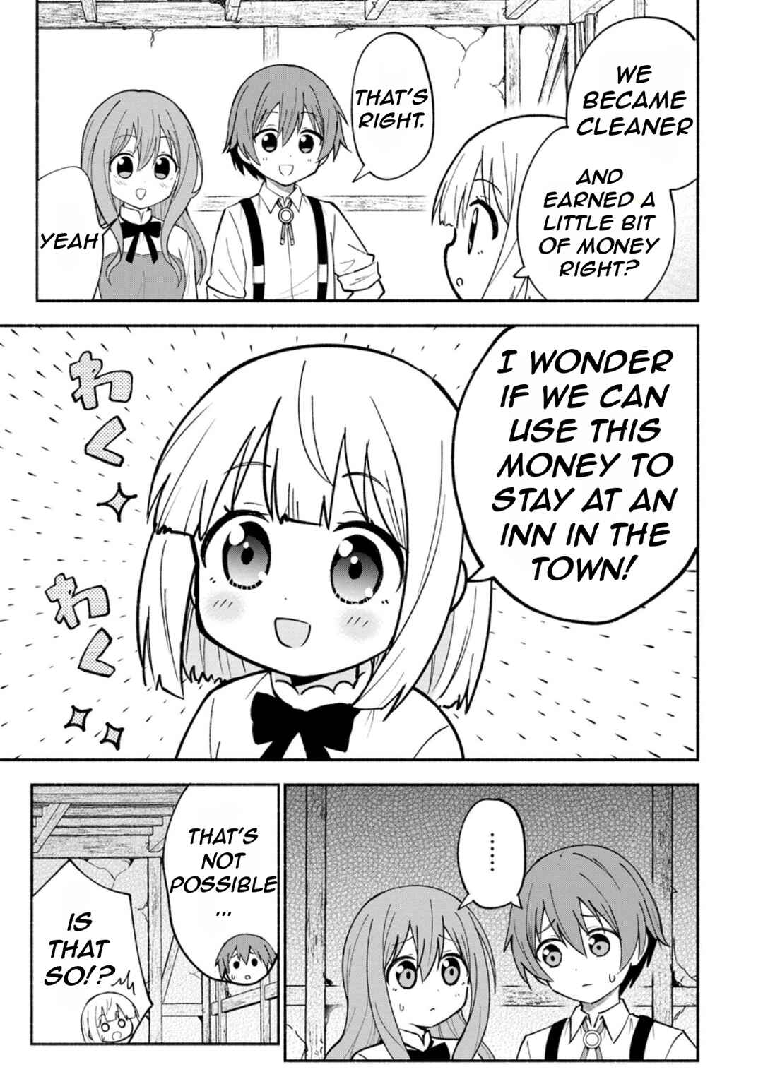 Page 8 Chapter 3 Isekai No Ochibi-chan wa Kyou mo Nanika wo Tsukuri Dasu