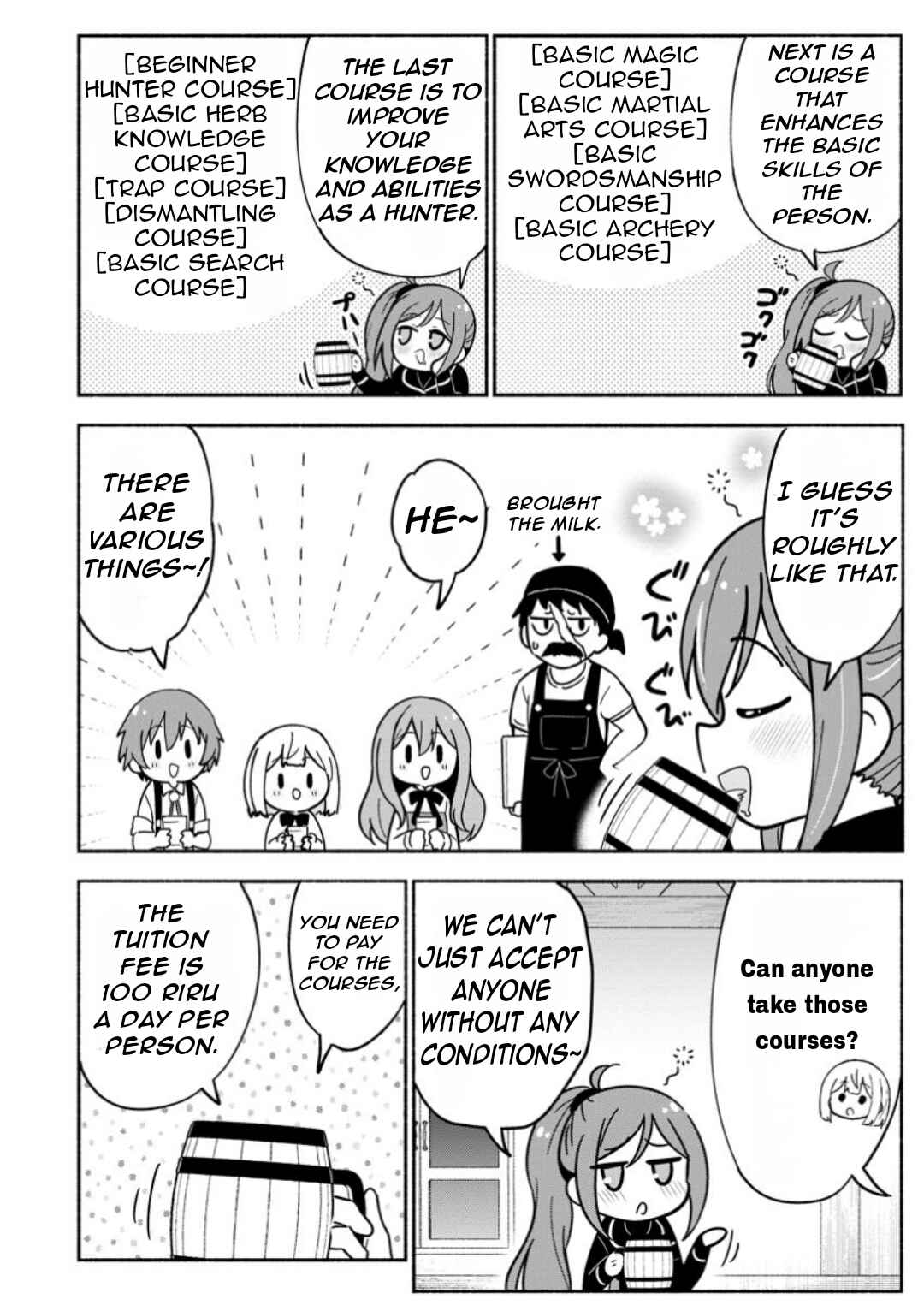 Page 17 Chapter 8 Isekai No Ochibi-chan wa Kyou mo Nanika wo Tsukuri Dasu