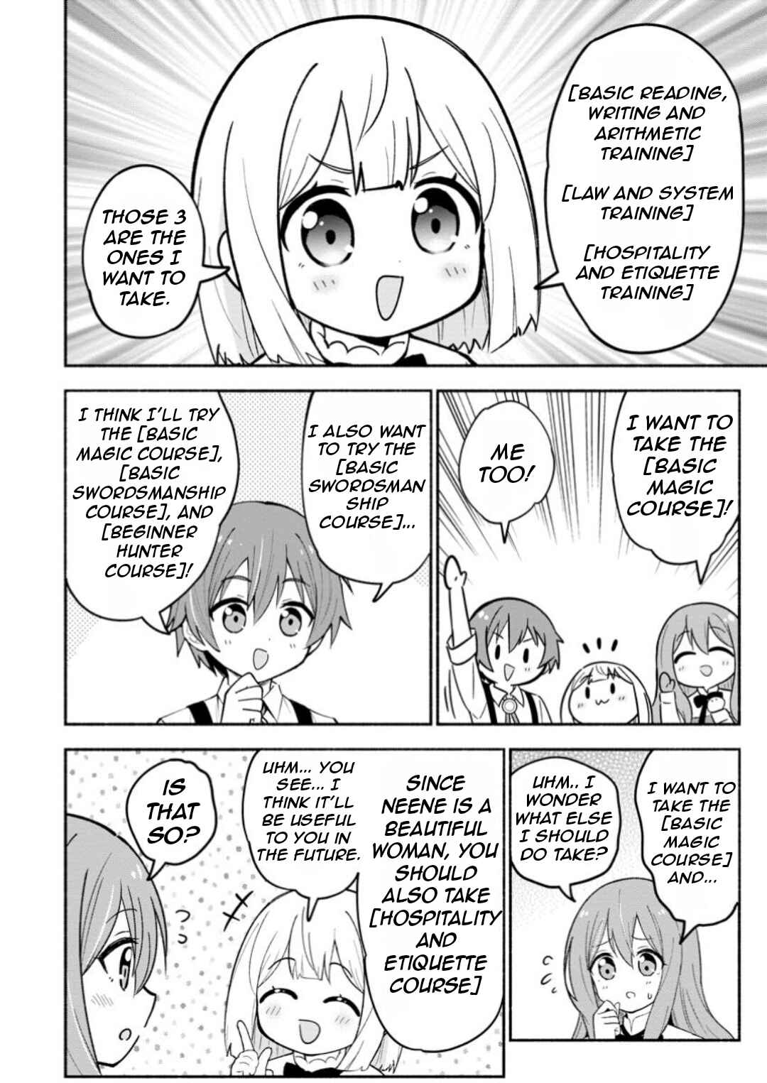 Page 19 Chapter 8 Isekai No Ochibi-chan wa Kyou mo Nanika wo Tsukuri Dasu