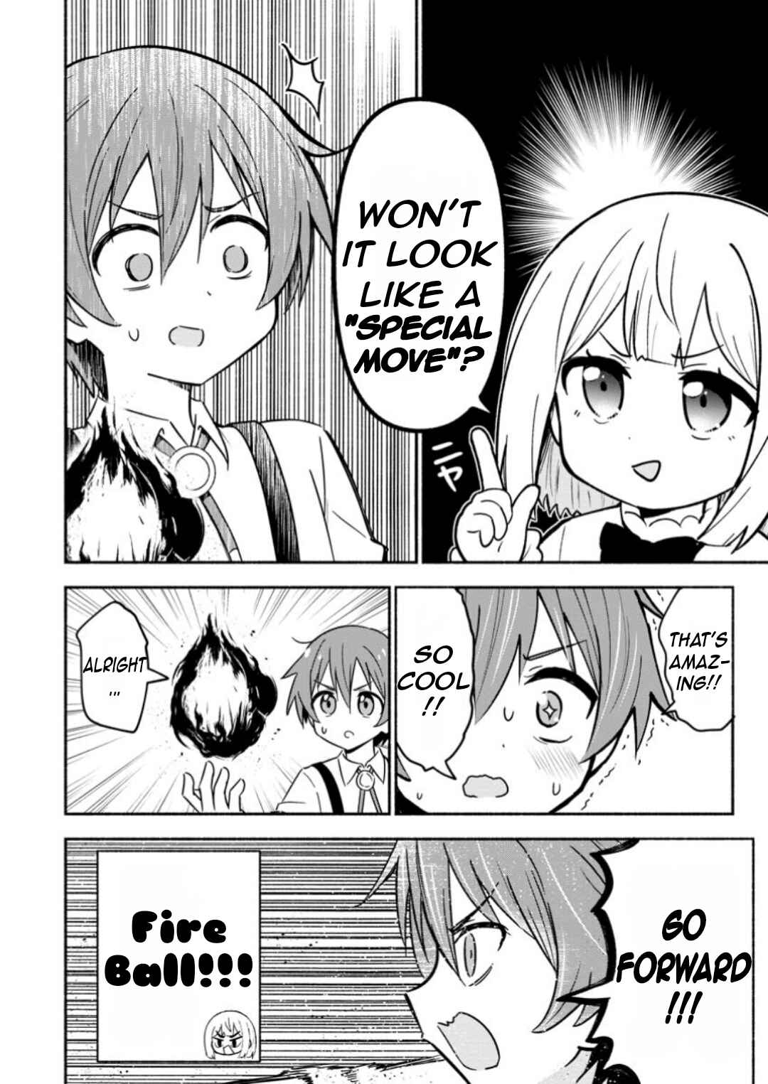 Page 9 Chapter 8 Isekai No Ochibi-chan wa Kyou mo Nanika wo Tsukuri Dasu