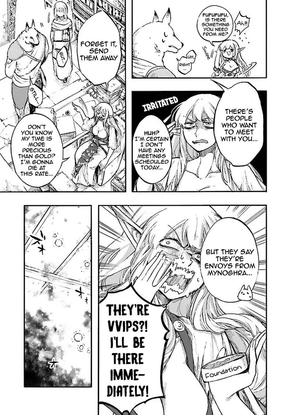 Page 8 Chapter 12.1 Apocalypse Bringer Mynoghra: World Conquest Starts with the Civilization of Ruin
