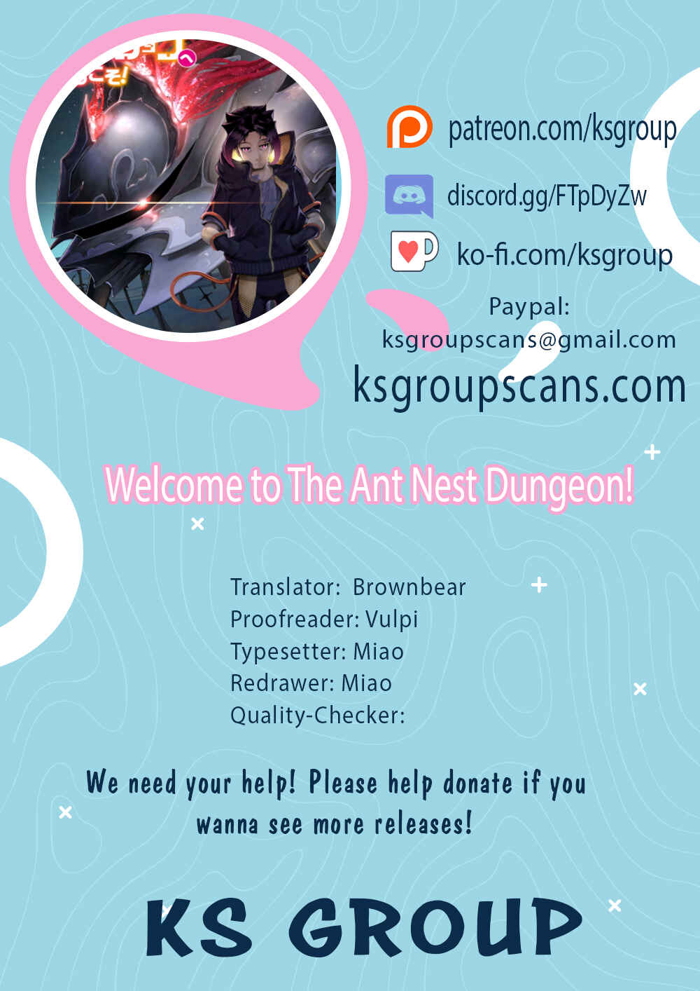 Page 1 Chapter 3.2 Ari no Su Dungeon e Youkoso!