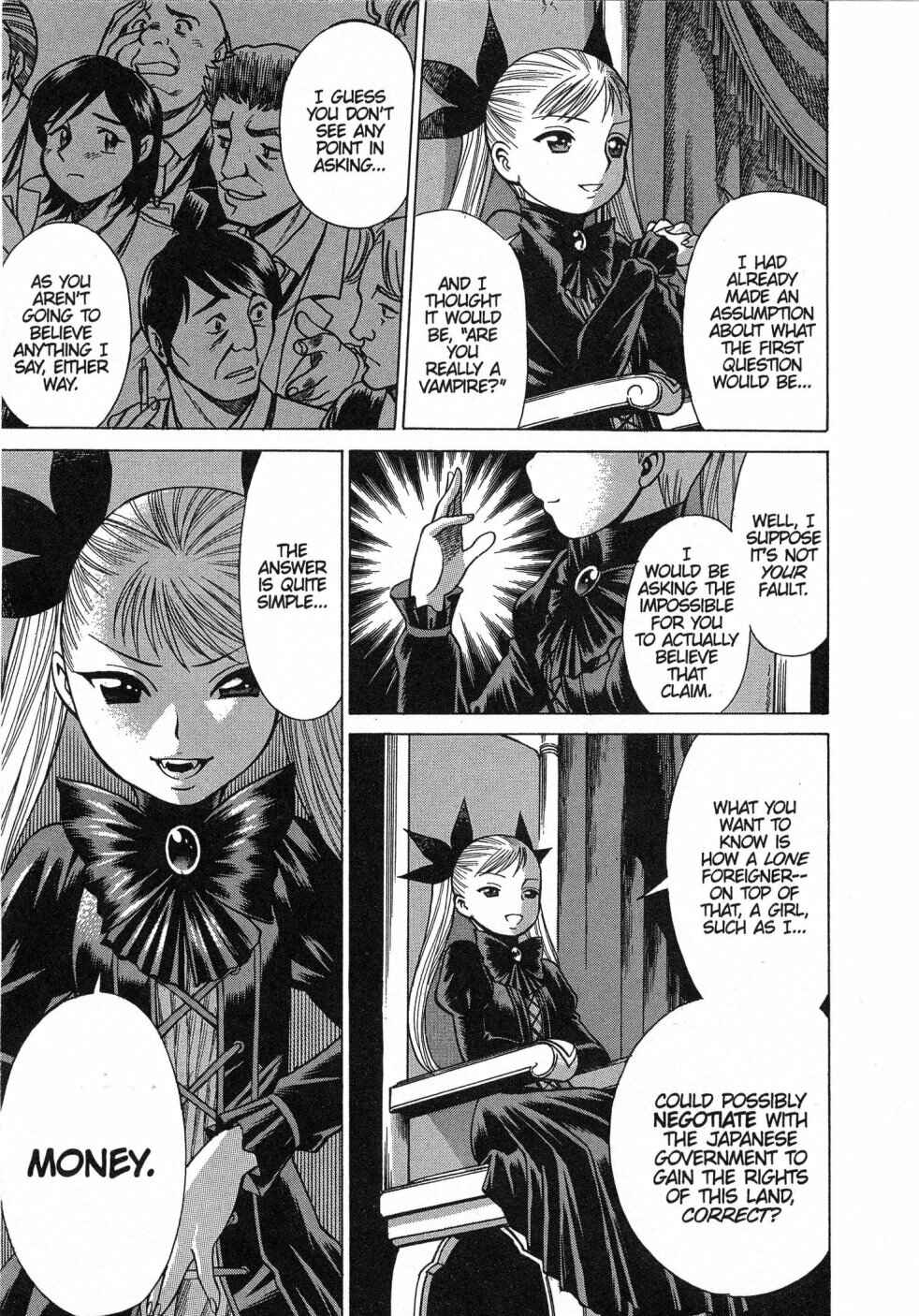 Page 9 Chapter 4 Dance in the Vampire Bund