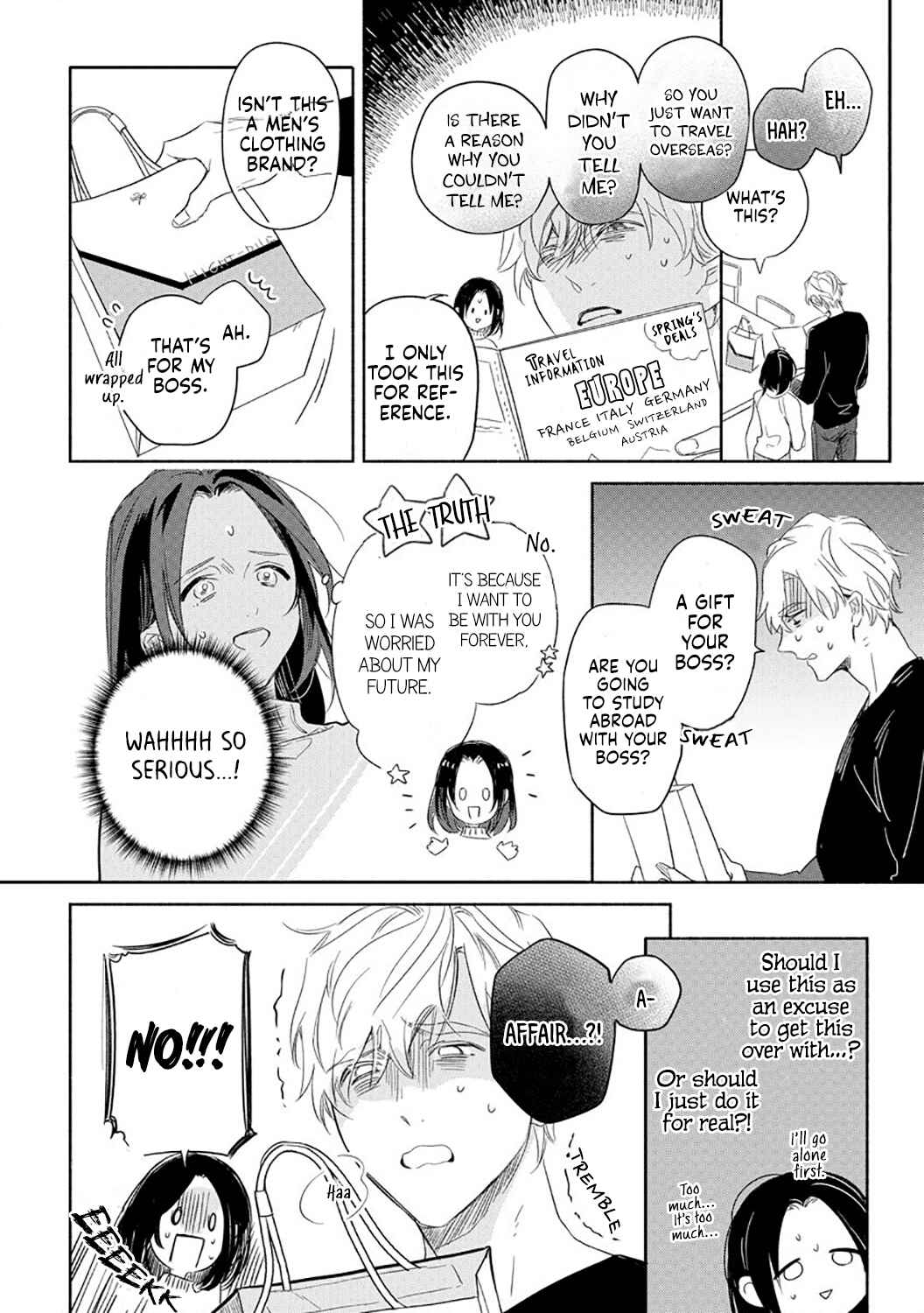 Page 15 Chapter 6 Tsugi ni Attara Dakutte Kimeteta no de. Saikai Shita Hatsukoi no Kare ga Moujuuka Shitara...