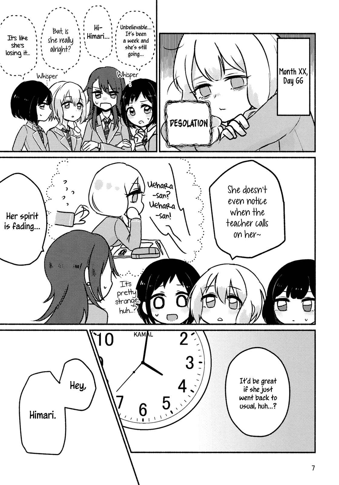 Page 7 Chapter Unknown_73af BanG Dream! - Absolute Diet Declaration! (doujinshi)