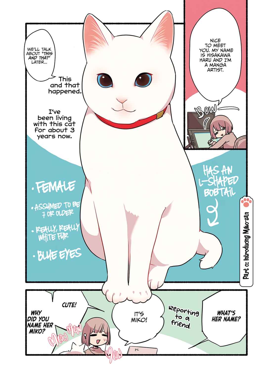 Page 6 Chapter 1.1 Aisaretagari no Shironeko Miko-san