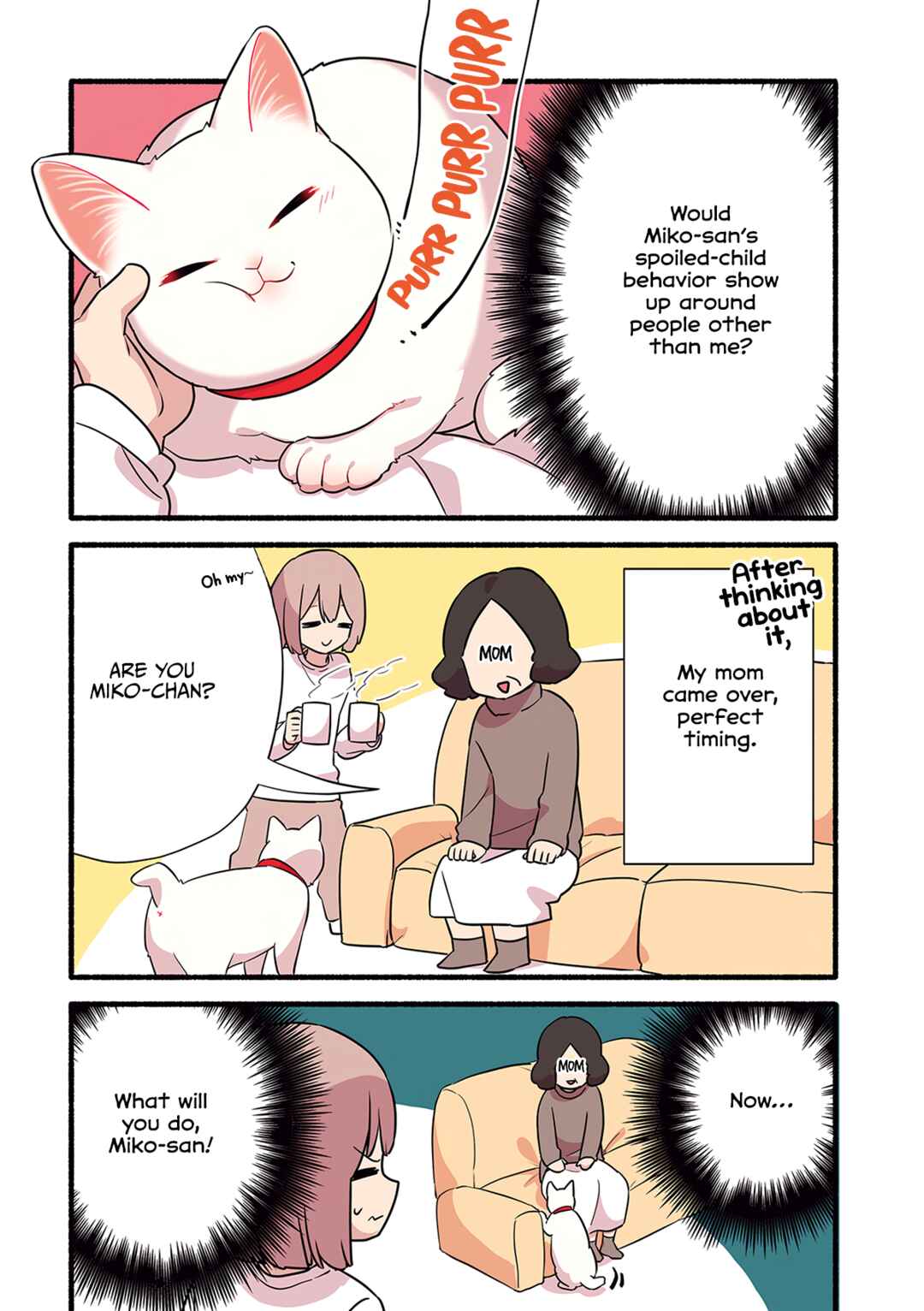 Page 4 Chapter 4.1 Aisaretagari no Shironeko Miko-san