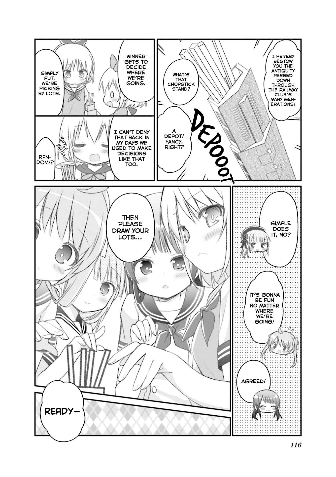 Page 4 Chapter 13.5 Hatsukoi＊Rail Trip