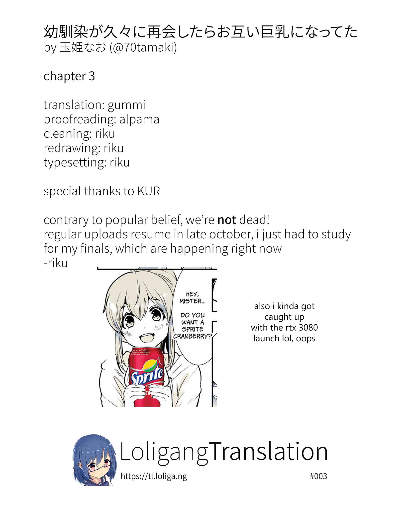 Page 6 Chapter 3 Long-Lost Pals Living Their Breast Life