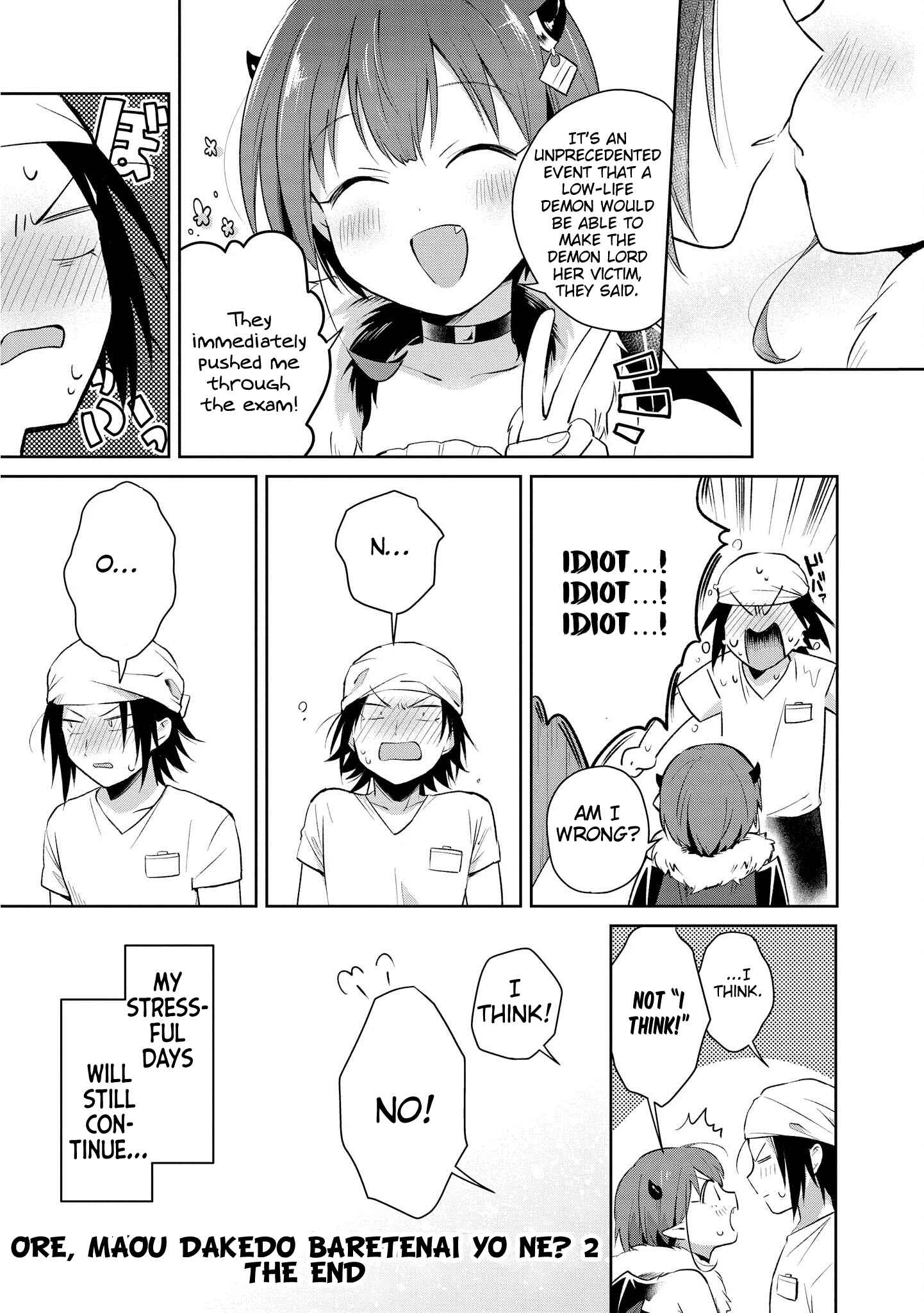 Page 33 Chapter 14 Ore, Maou dakedo Baretenai yo ne?