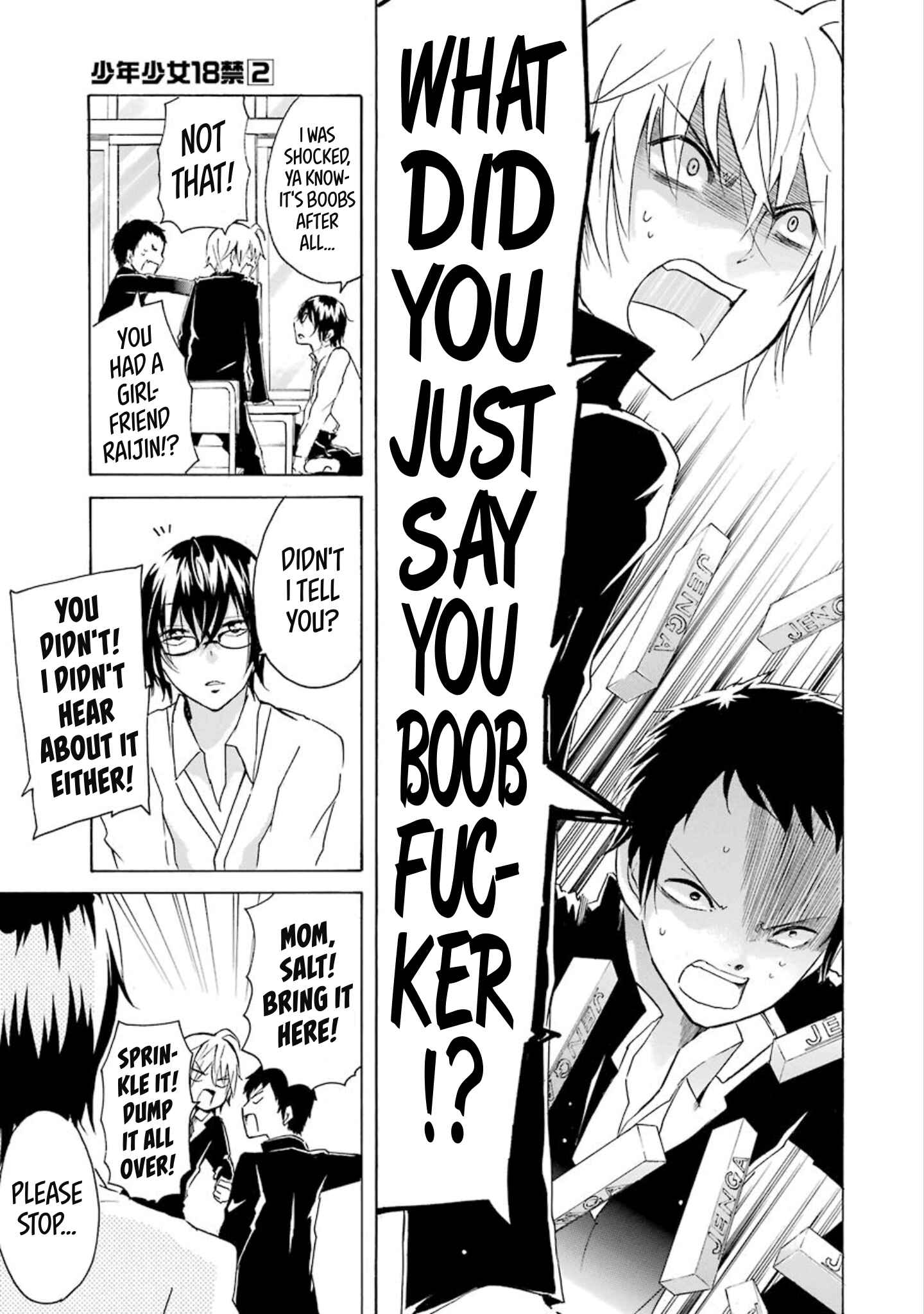 Page 9 Chapter 14 Shonen Shoujo 18 kin