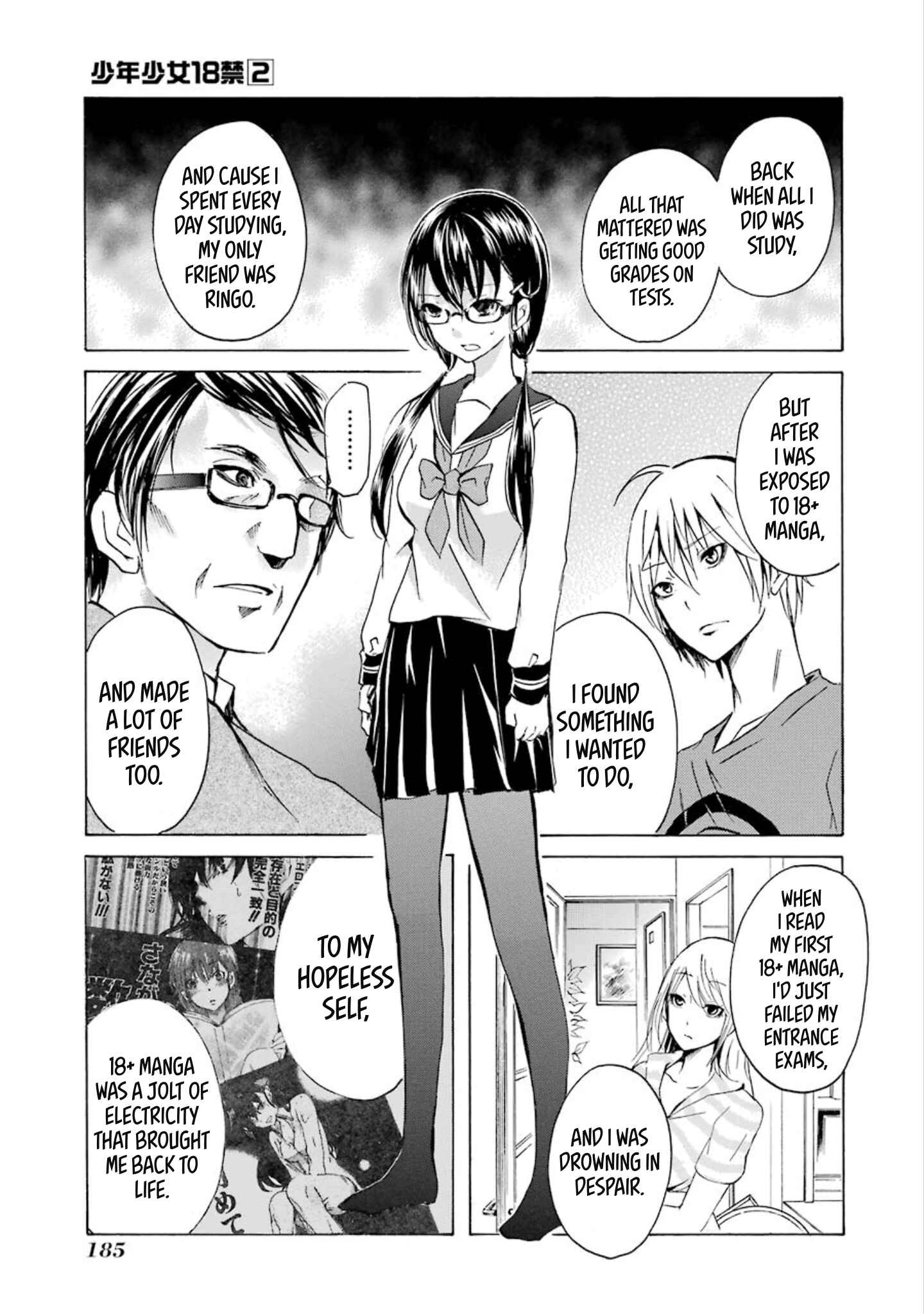 Page 12 Chapter 19 Shonen Shoujo 18 kin