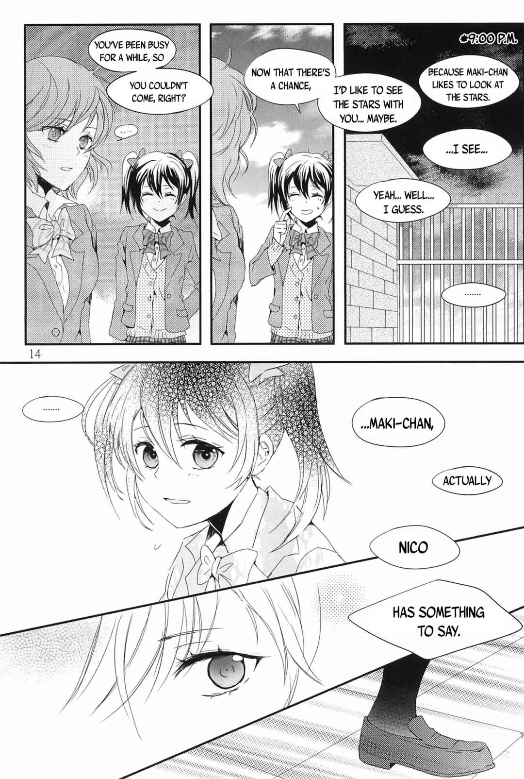 Page 16 Chapter Unknown_6037 Love Live! - Hoshikage no Shita de (Dounjinshi)