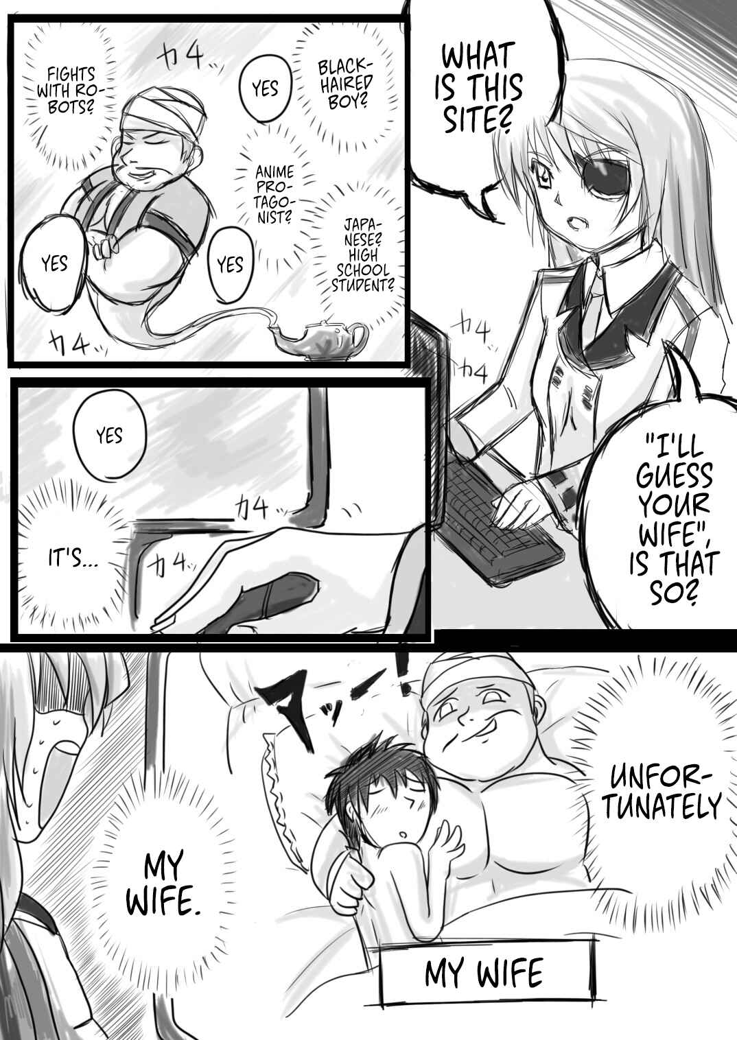 Page 1 Chapter Unknown_274b Infinite Stratos, Akinator - Orimunator (Doujinshi)