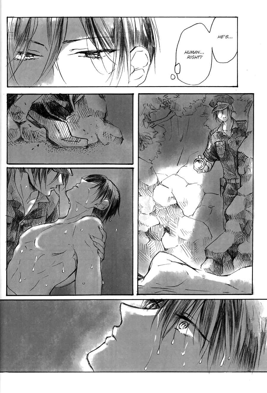 Page 14 Chapter Unknown_f2c9 Free! - Soshite Uroko wa Awa to Chiru (Doujinshi)