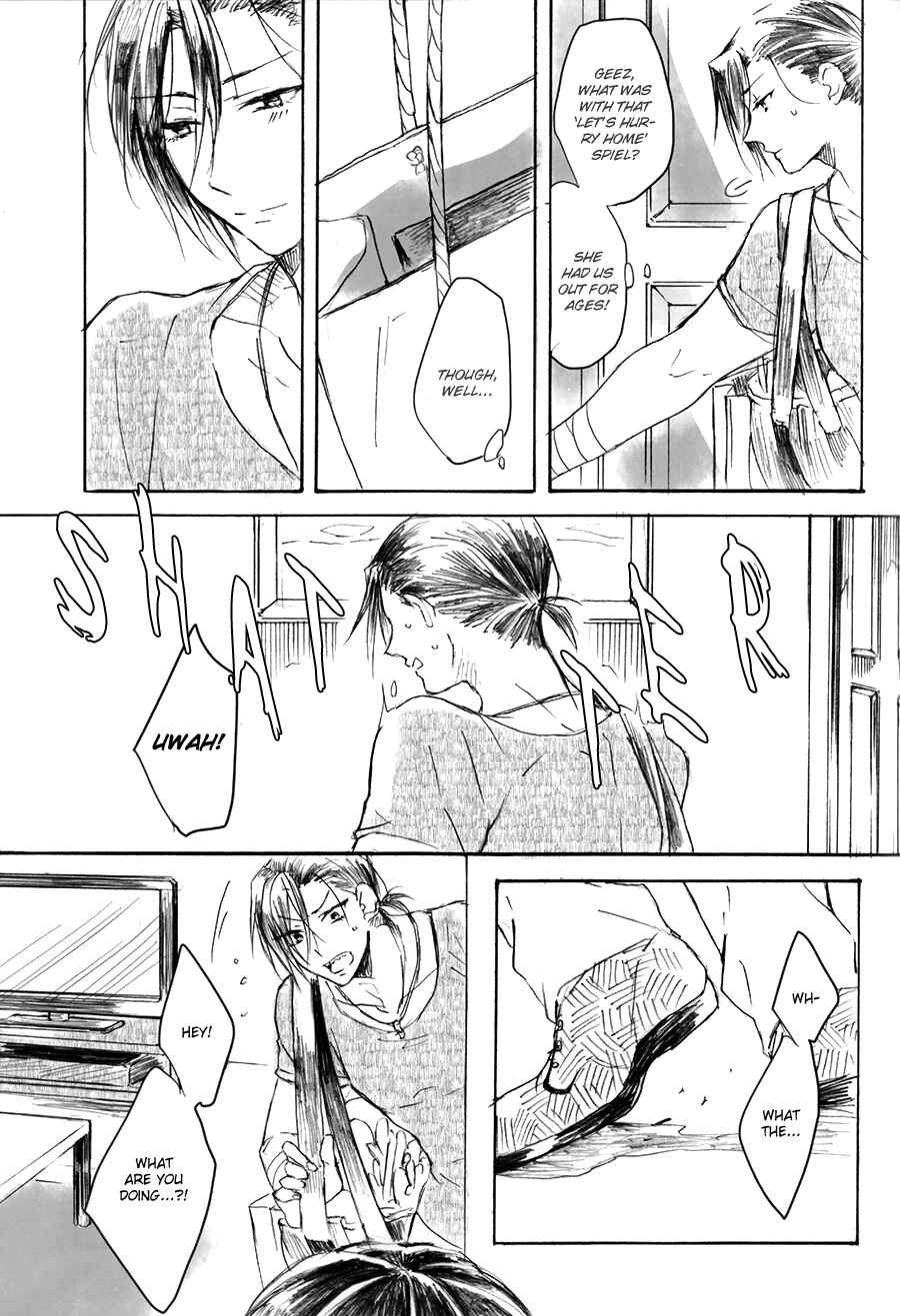 Page 17 Chapter Unknown_f2c9 Free! - Soshite Uroko wa Awa to Chiru (Doujinshi)