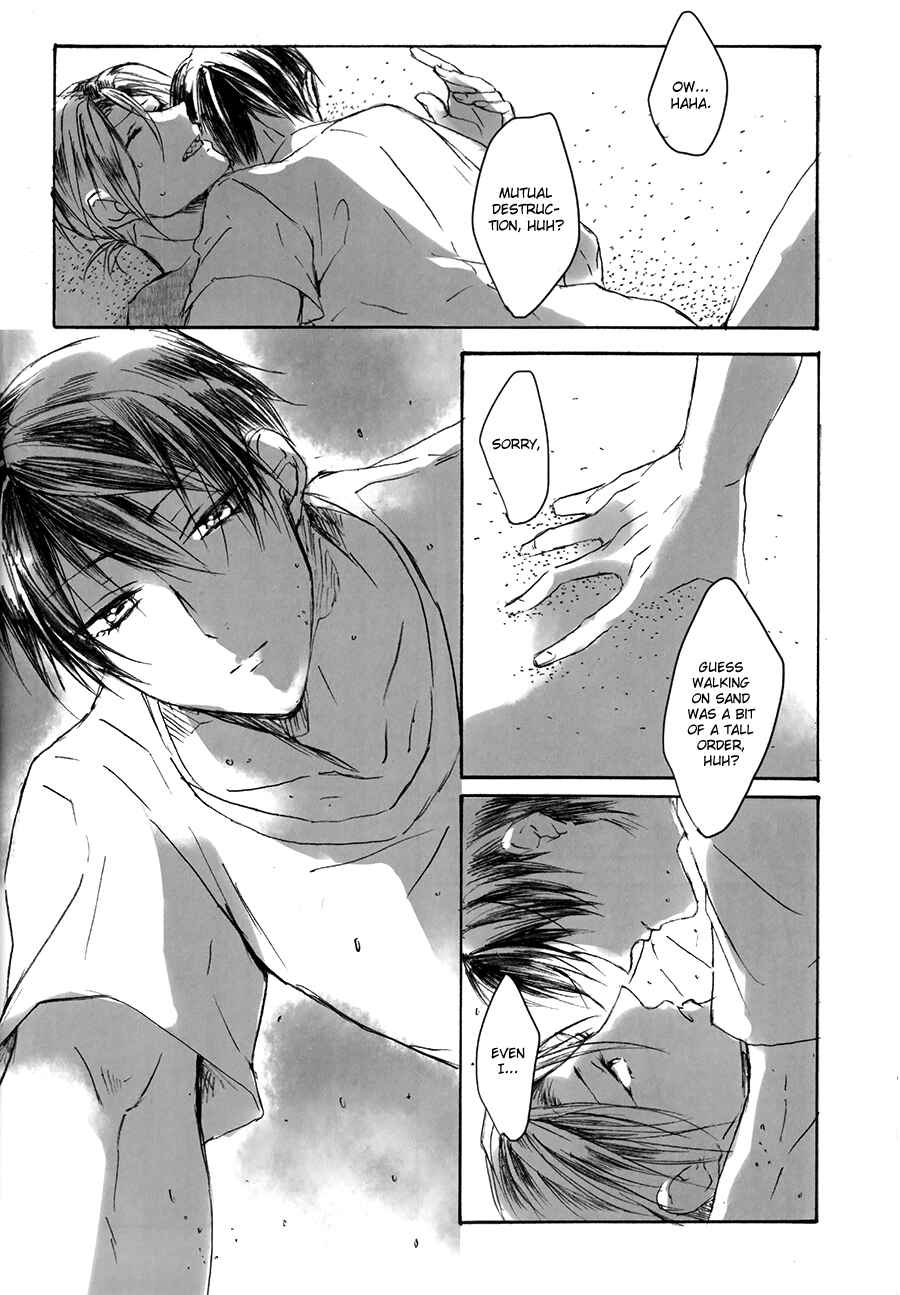 Page 34 Chapter Unknown_f2c9 Free! - Soshite Uroko wa Awa to Chiru (Doujinshi)
