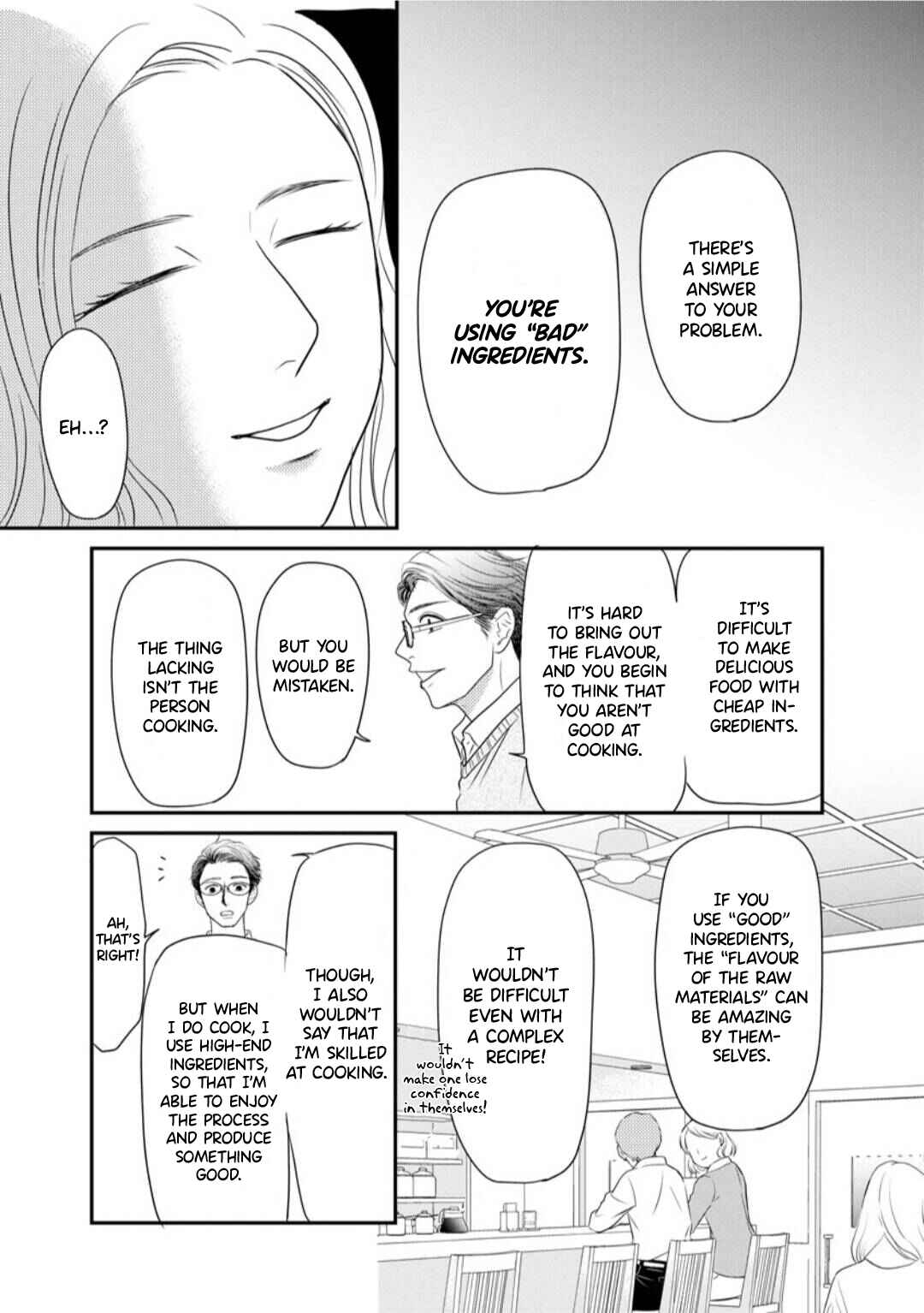 Page 11 Chapter 3 Sumire Sensei Doesnt Want to Cook