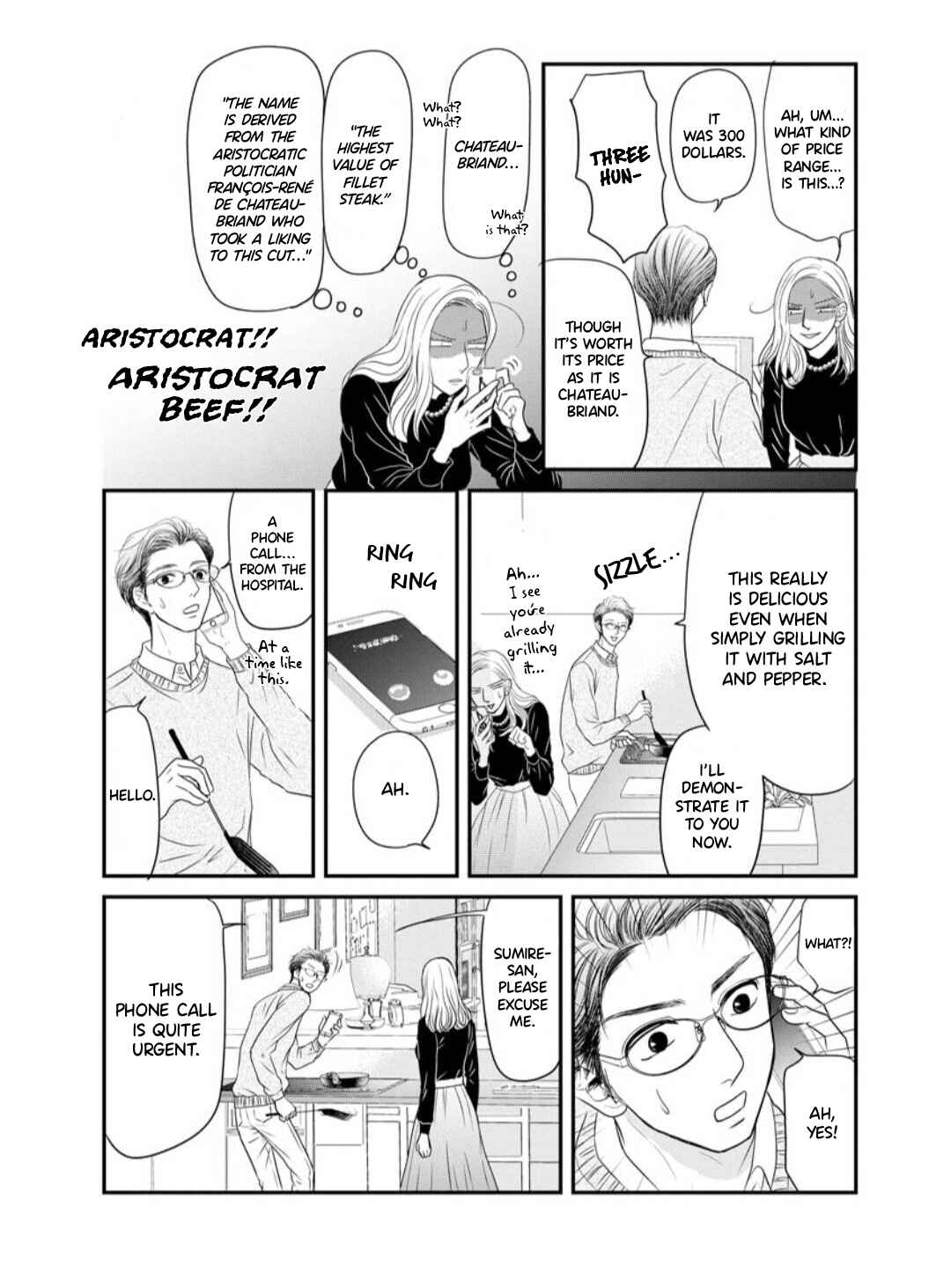 Page 14 Chapter 3 Sumire Sensei Doesnt Want to Cook