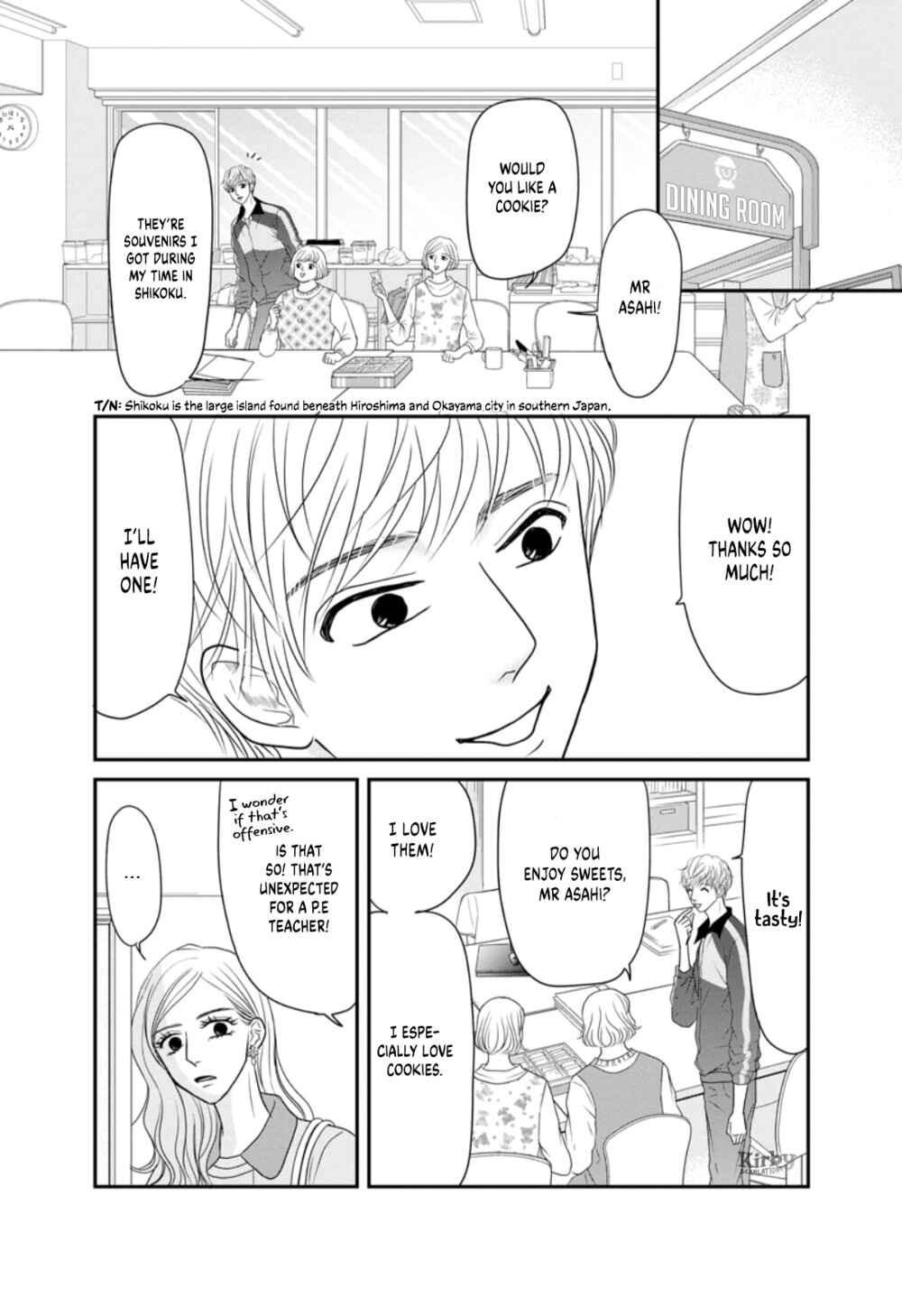 Page 4 Chapter 5 Sumire Sensei Doesnt Want to Cook