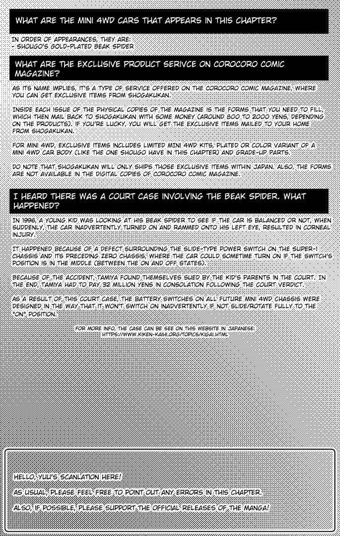 Page 22 Chapter 18 Mini 4WD Fighter V