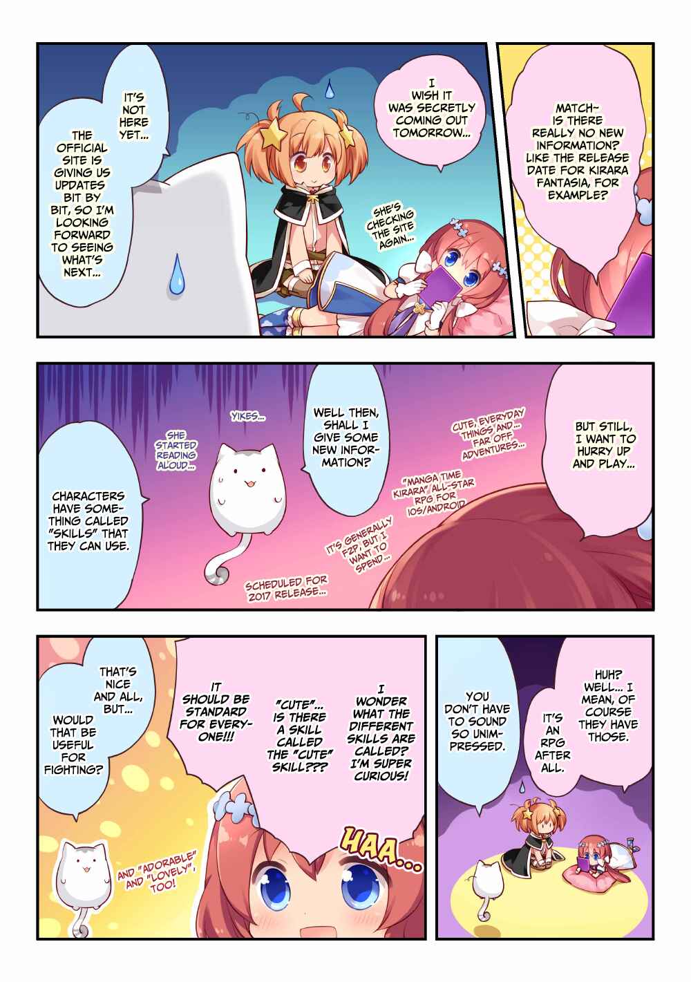 Page 1 Chapter 8 Oshiete! Kirara Fantasia