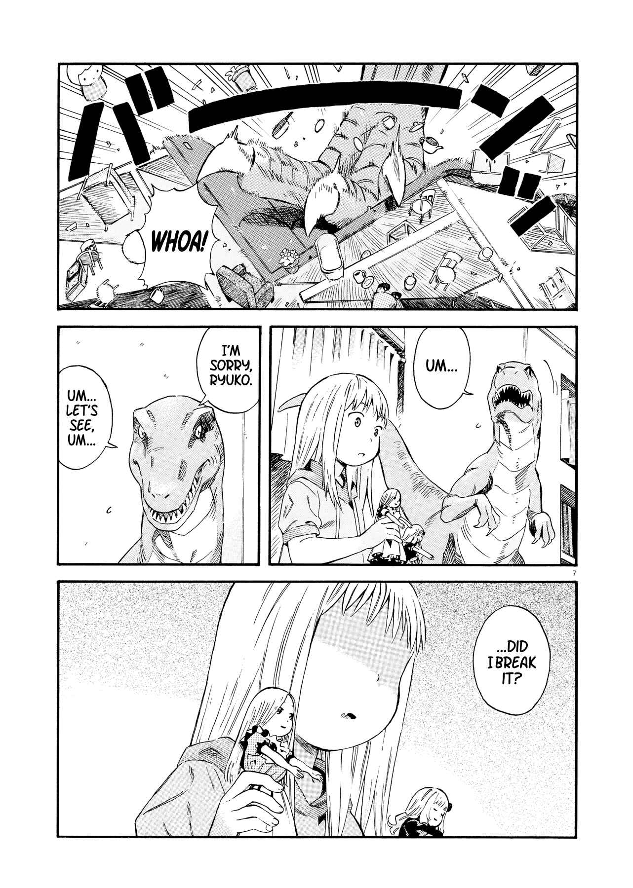 Page 7 Chapter 3 Kyou no Ryuuko-chan