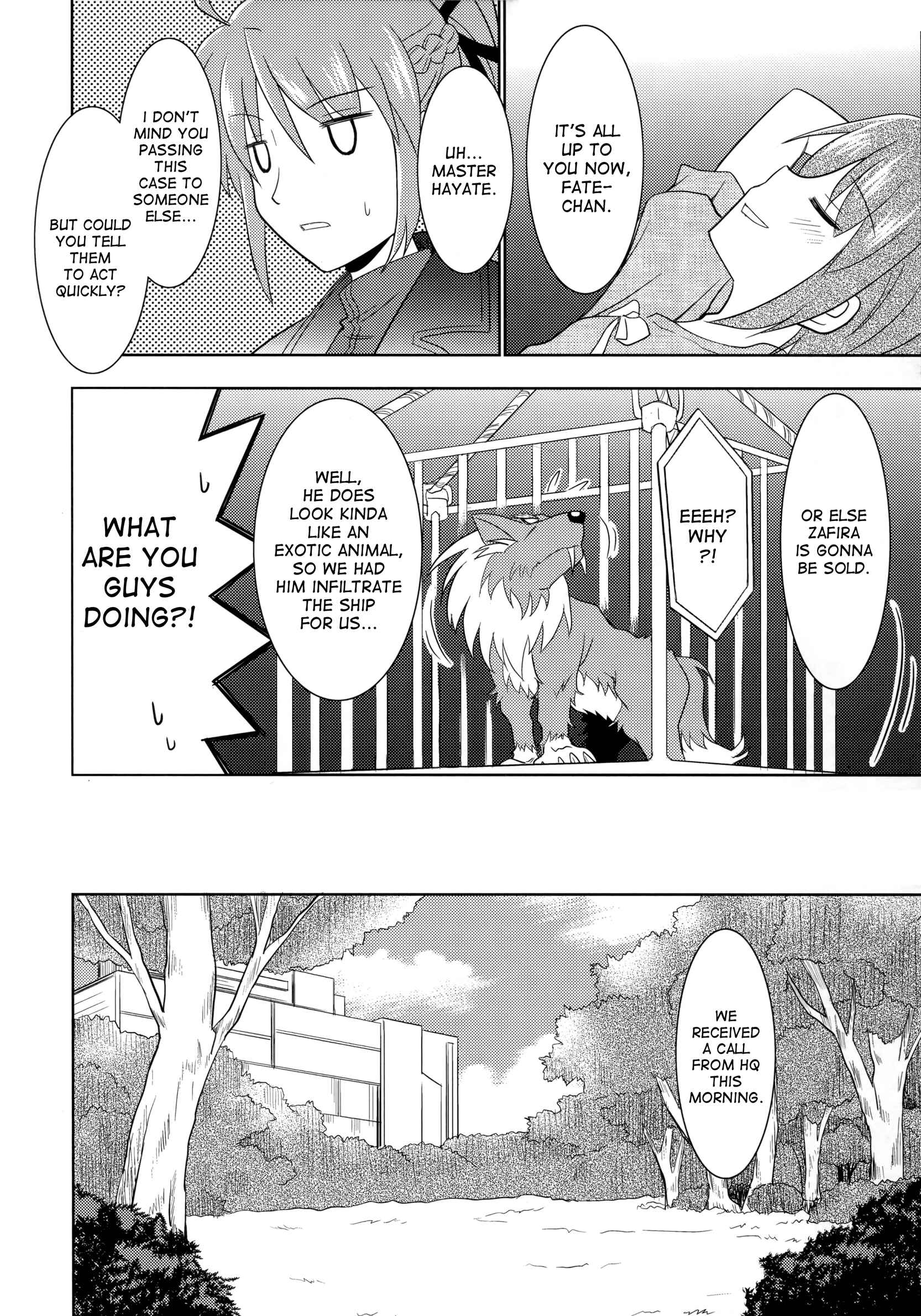 Page 18 Chapter Unknown_8359 Mahou Shoujo Lyrical Nanoha - Christmas Song for You (Doujinshi)