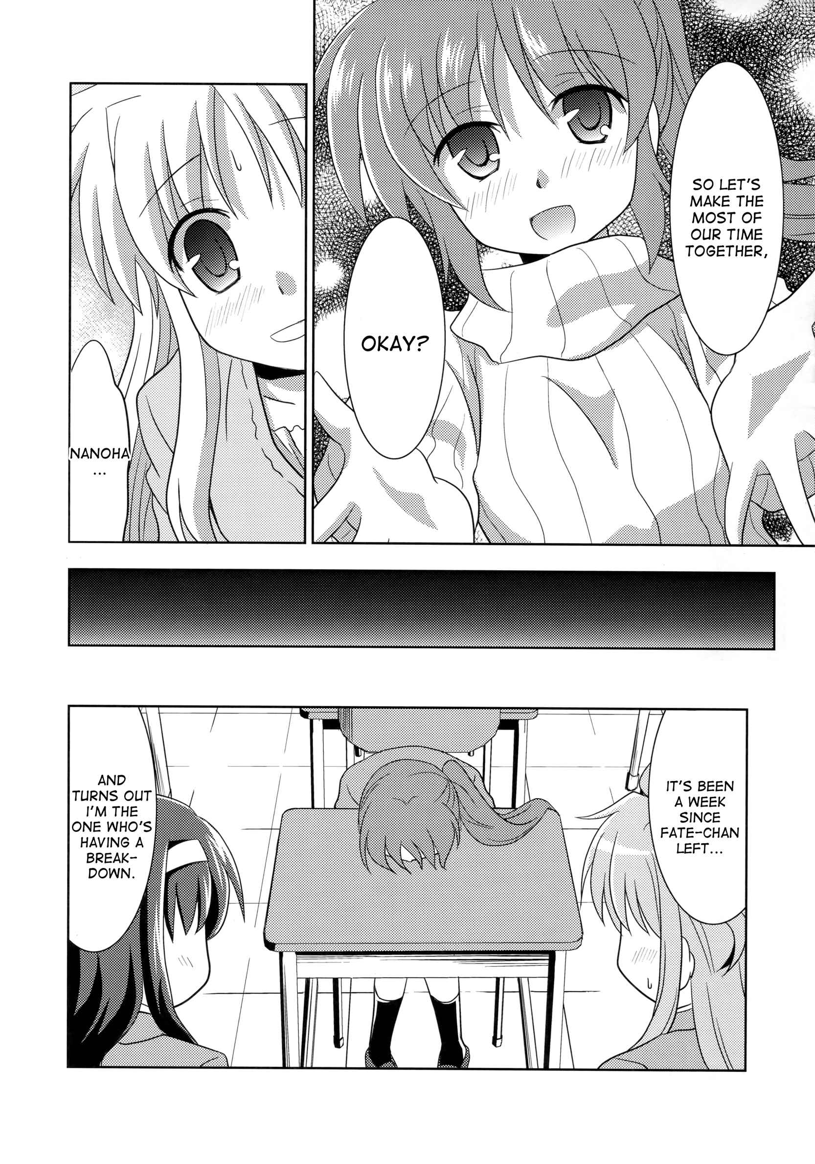 Page 8 Chapter Unknown_8359 Mahou Shoujo Lyrical Nanoha - Christmas Song for You (Doujinshi)
