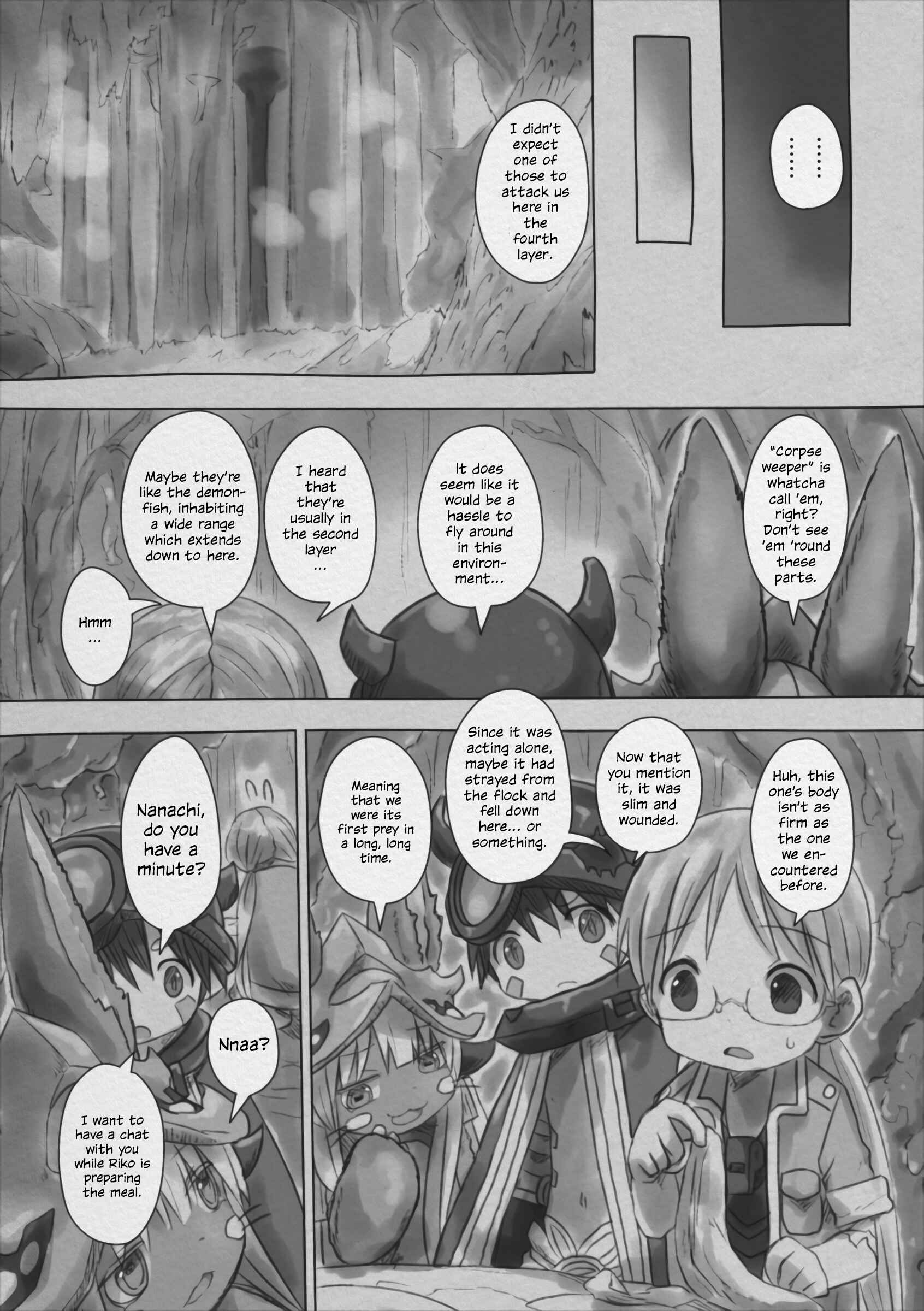 Page 8 Chapter 8 Made in Abyss Official Anthology