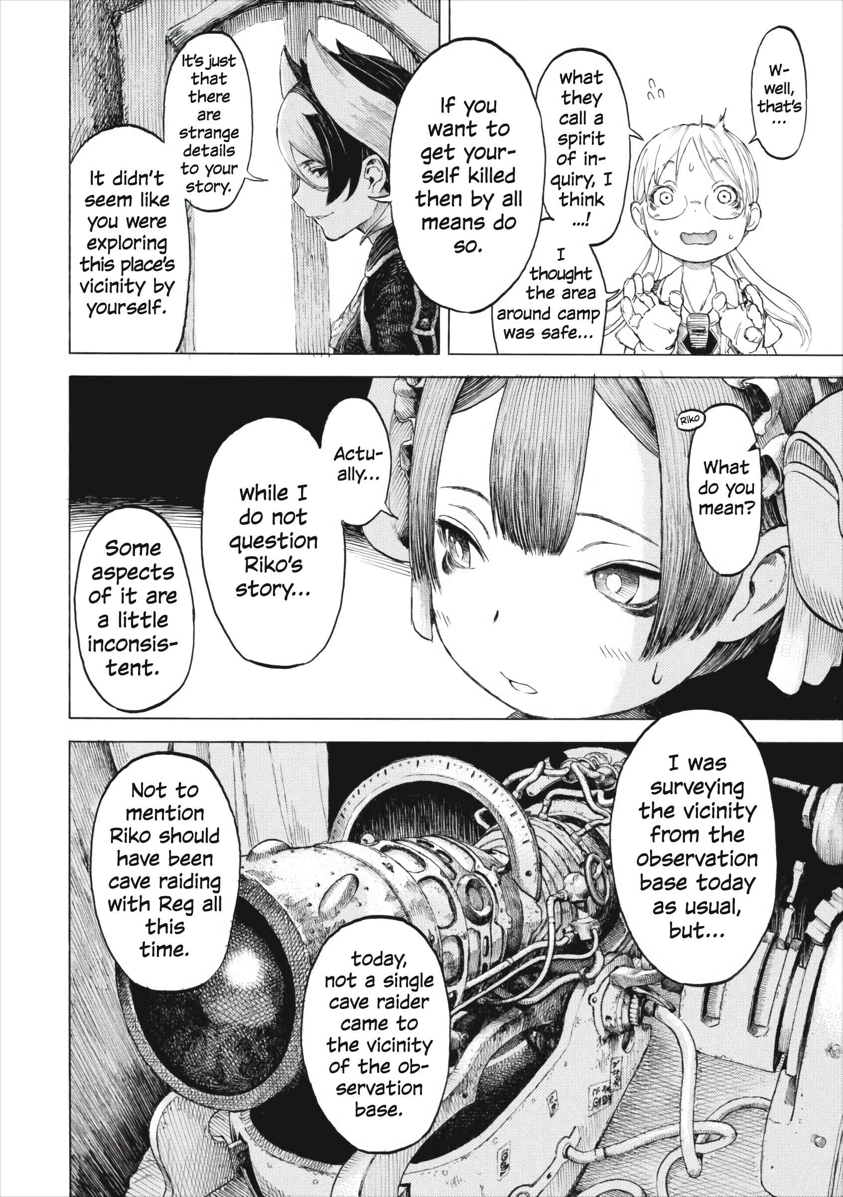 Page 4 Chapter 4 Made in Abyss Official Anthology