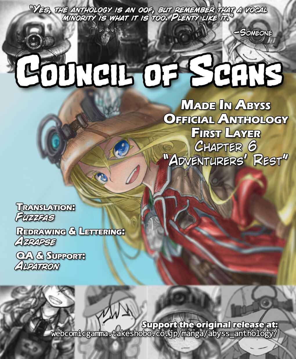 Page 8 Chapter 6 Made in Abyss Official Anthology