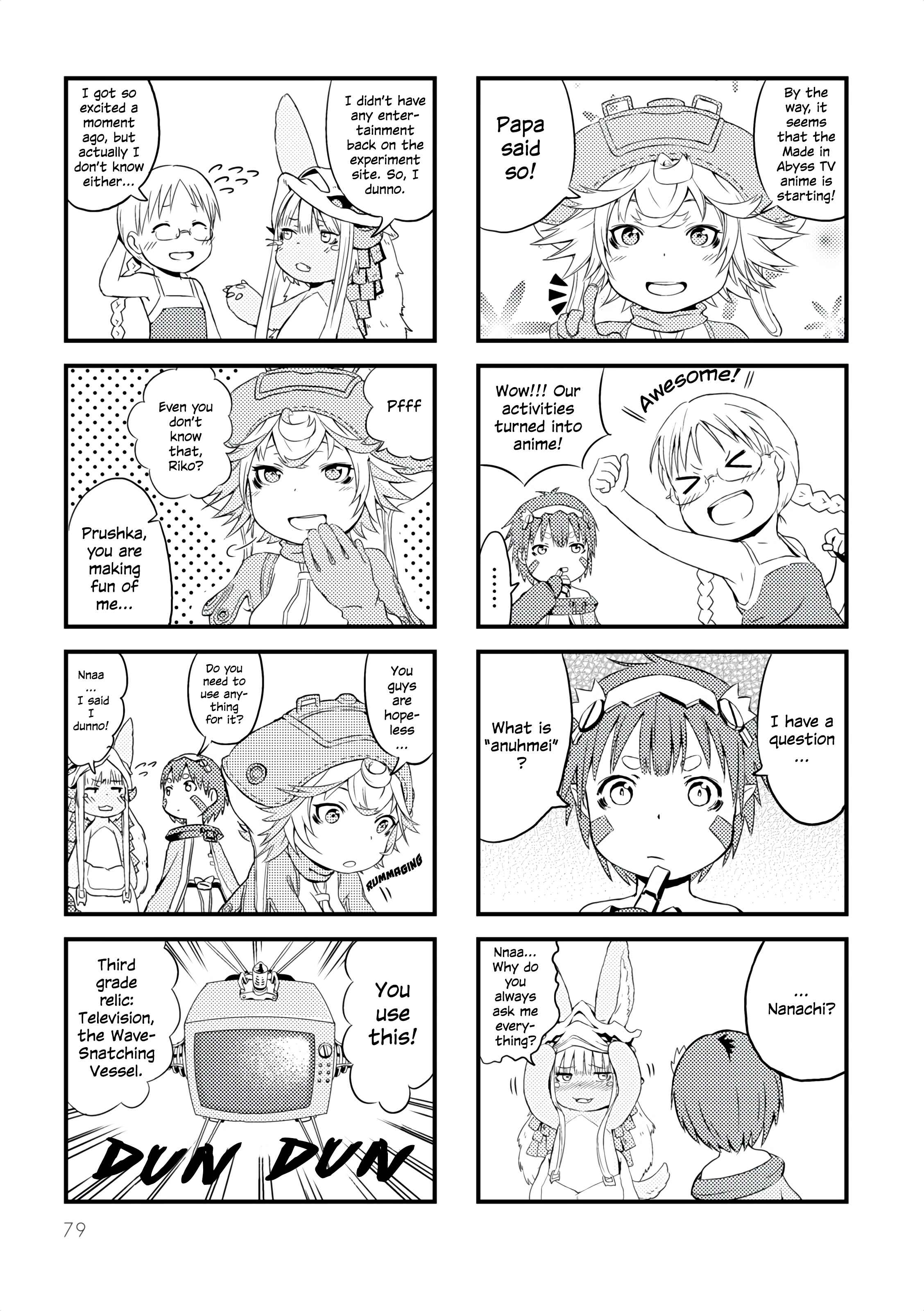 Page 3 Chapter 11 Made in Abyss Official Anthology