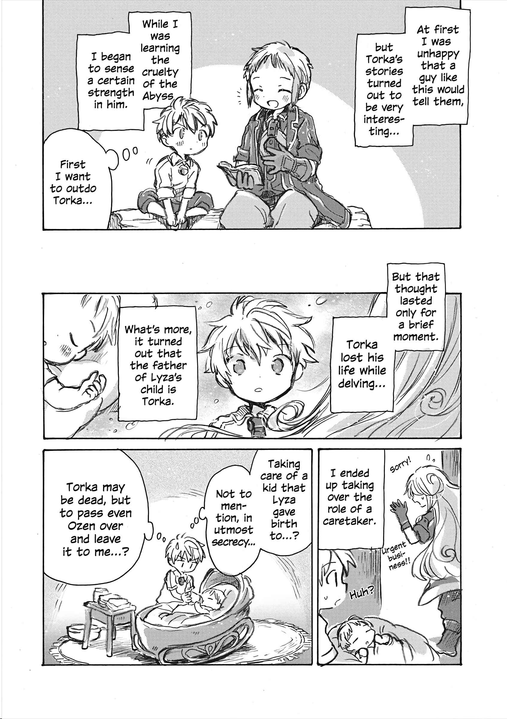 Page 4 Chapter 1 Made in Abyss Official Anthology