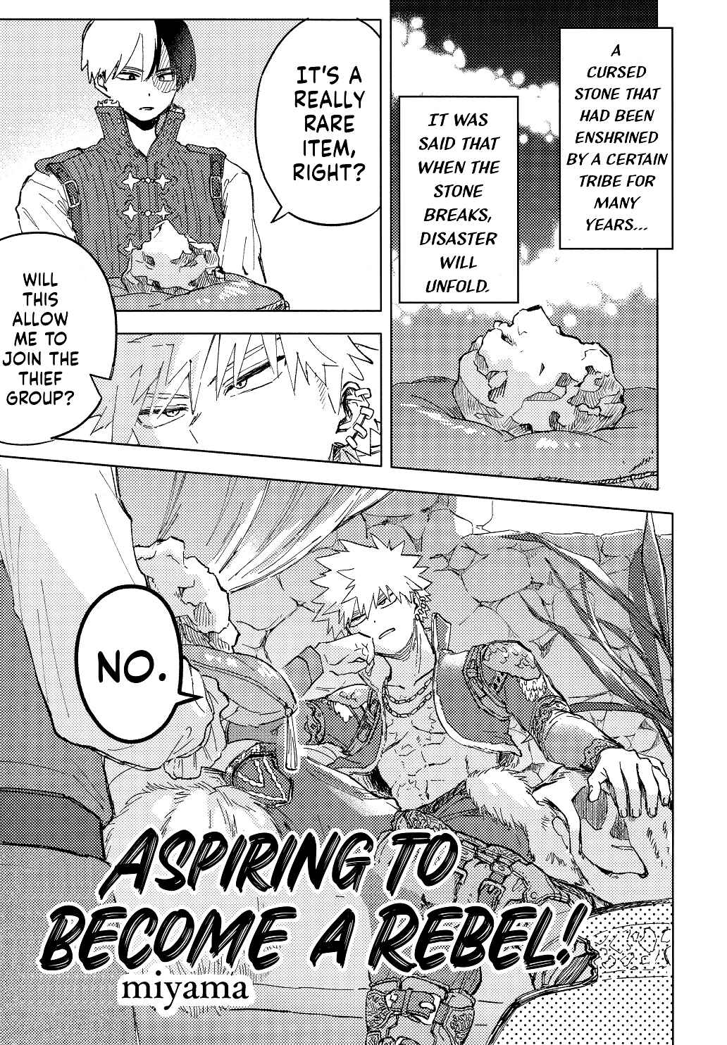 Page 2 Chapter 19 My Hero Academia - Rondo of Opalus (Doujinshi)
