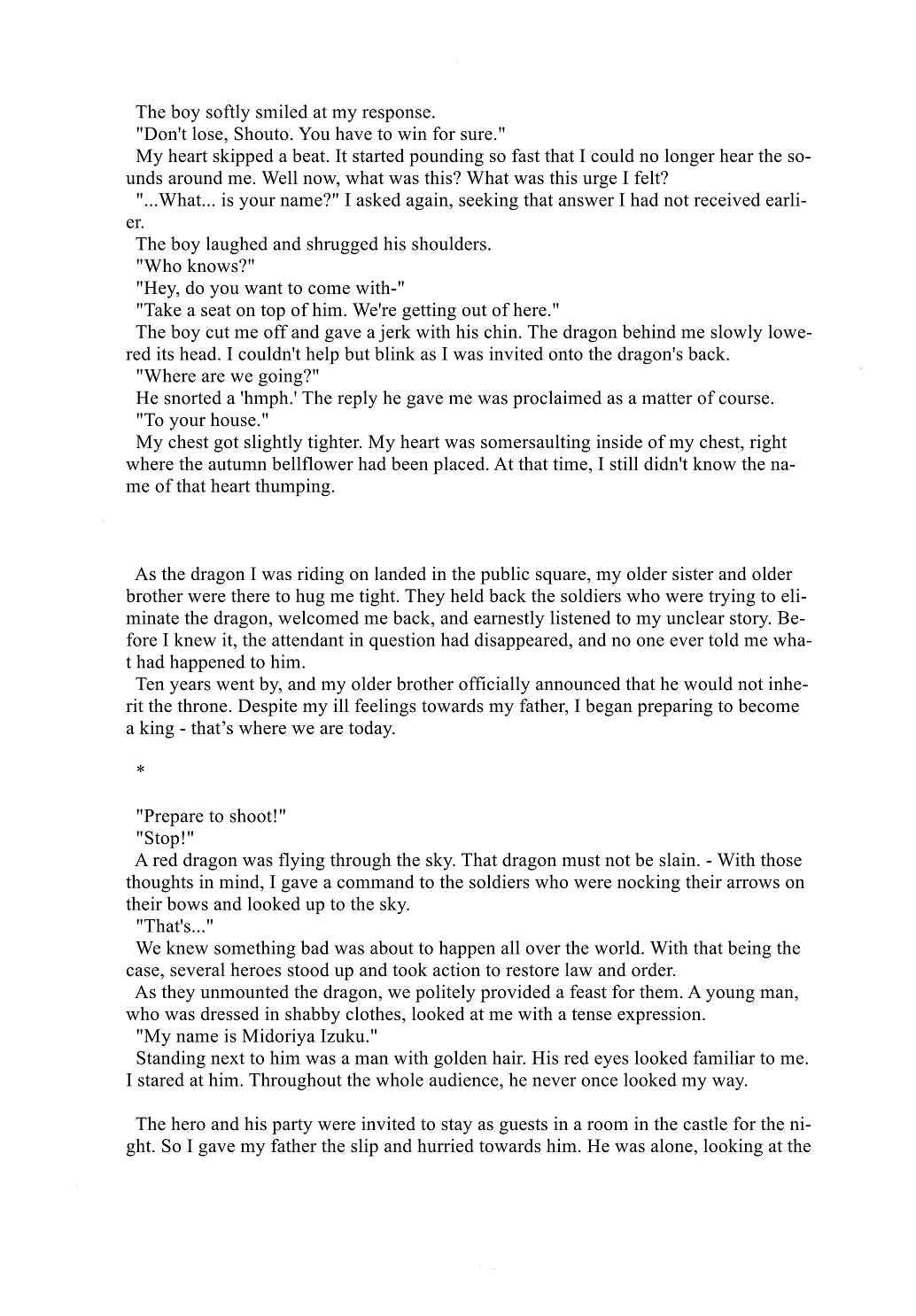 Page 9 Chapter 10 My Hero Academia - Rondo of Opalus (Doujinshi)