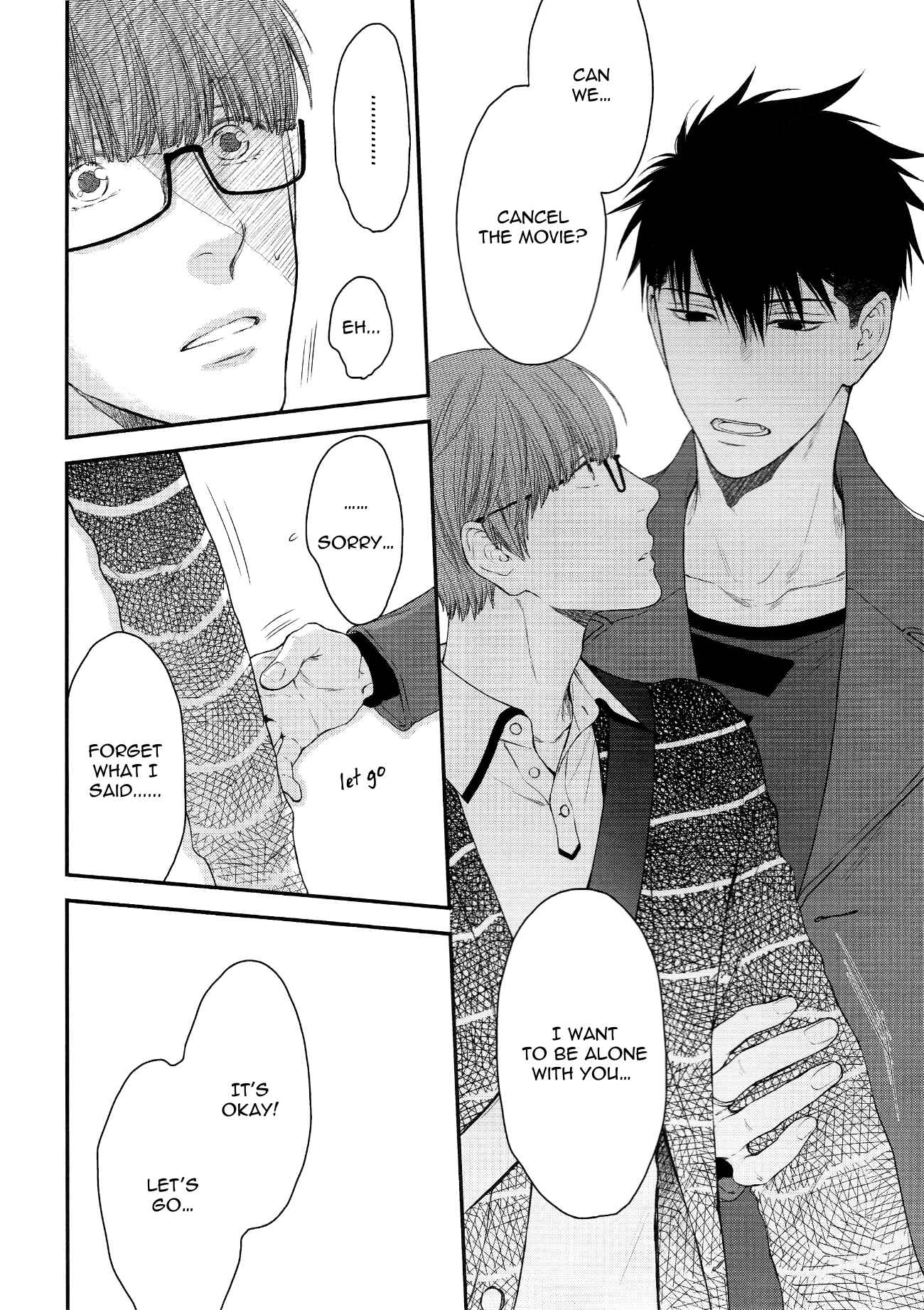 Page 12 Chapter Unknown_33ad Hidoku Shinai de - Please Kiss Me Once More (Doujinshi)
