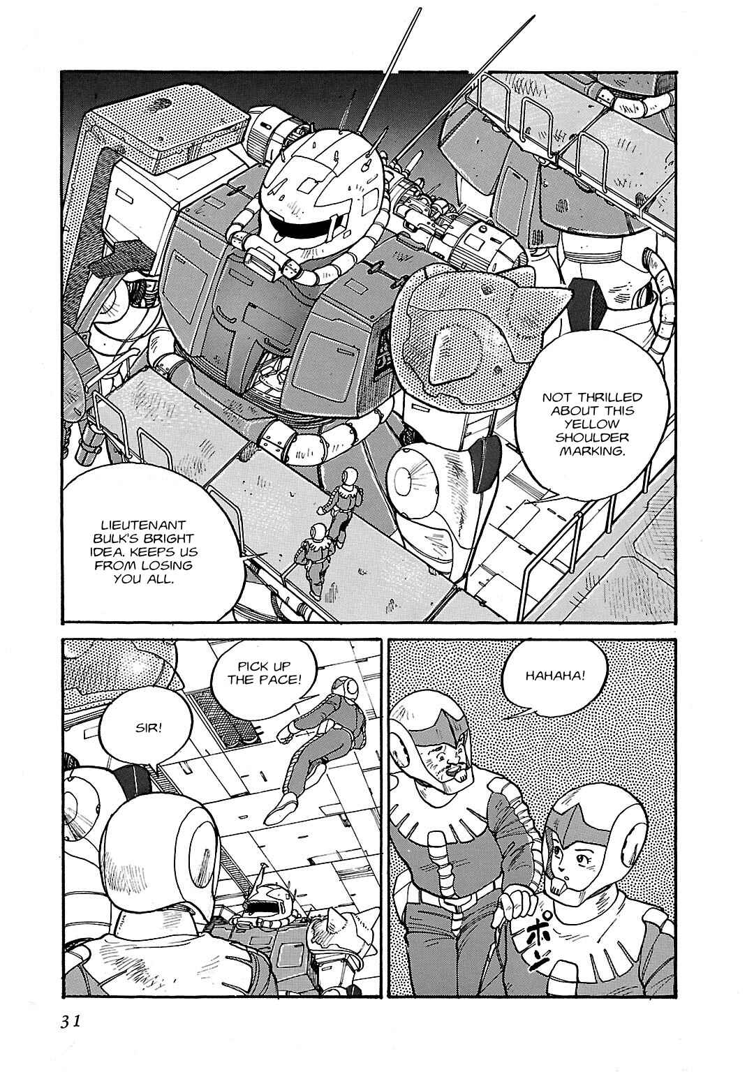 Page 31 Chapter 1 Mobile Suit Gundam - Record of MS Wars