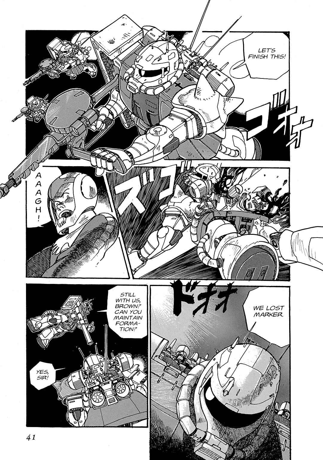 Page 41 Chapter 1 Mobile Suit Gundam - Record of MS Wars