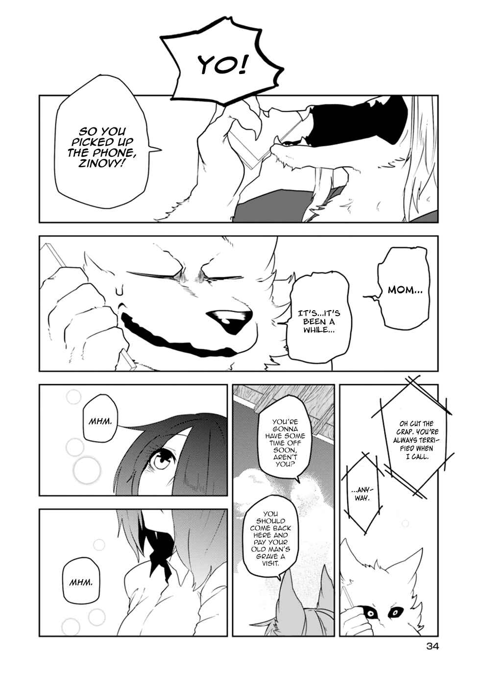 Page 12 Chapter 10 Kainushi Juujin to Petto Joshikousei