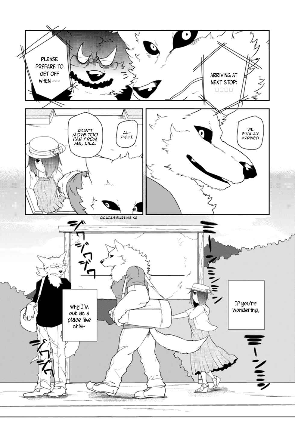 Page 4 Chapter 10 Kainushi Juujin to Petto Joshikousei