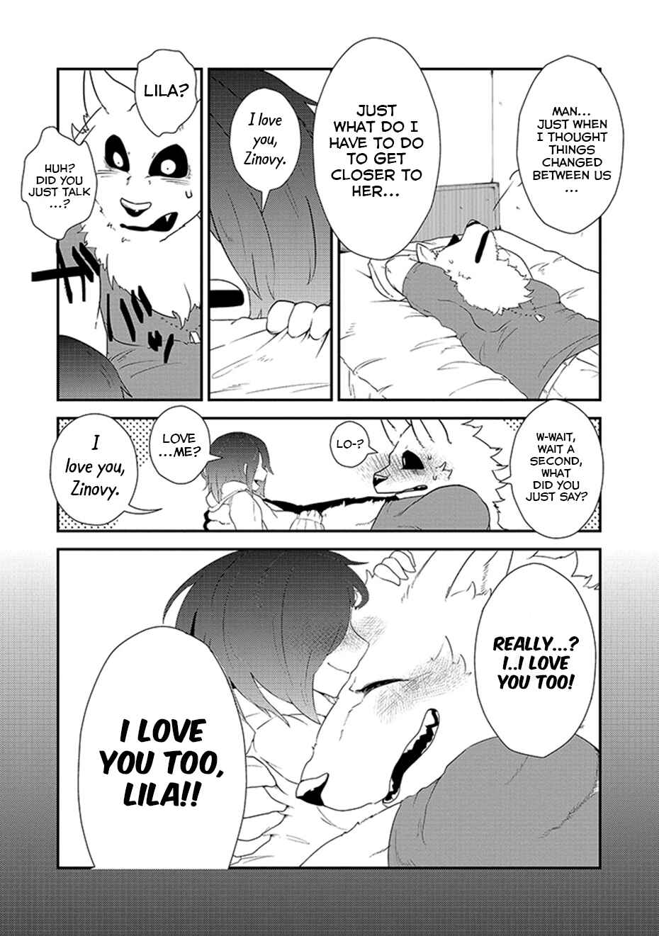 Page 3 Chapter 4 Kainushi Juujin to Petto Joshikousei