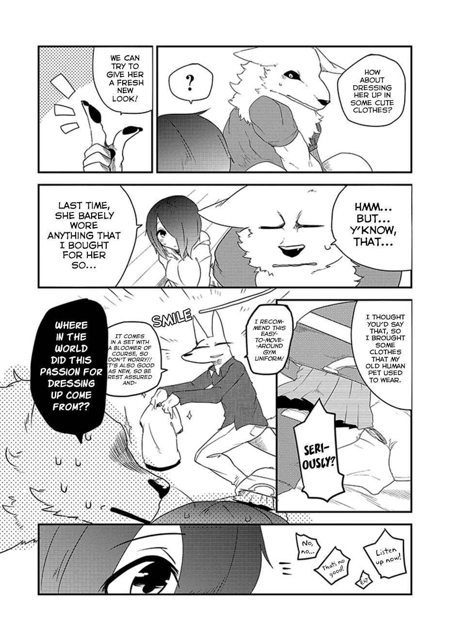 Page 8 Chapter 6 Kainushi Juujin to Petto Joshikousei