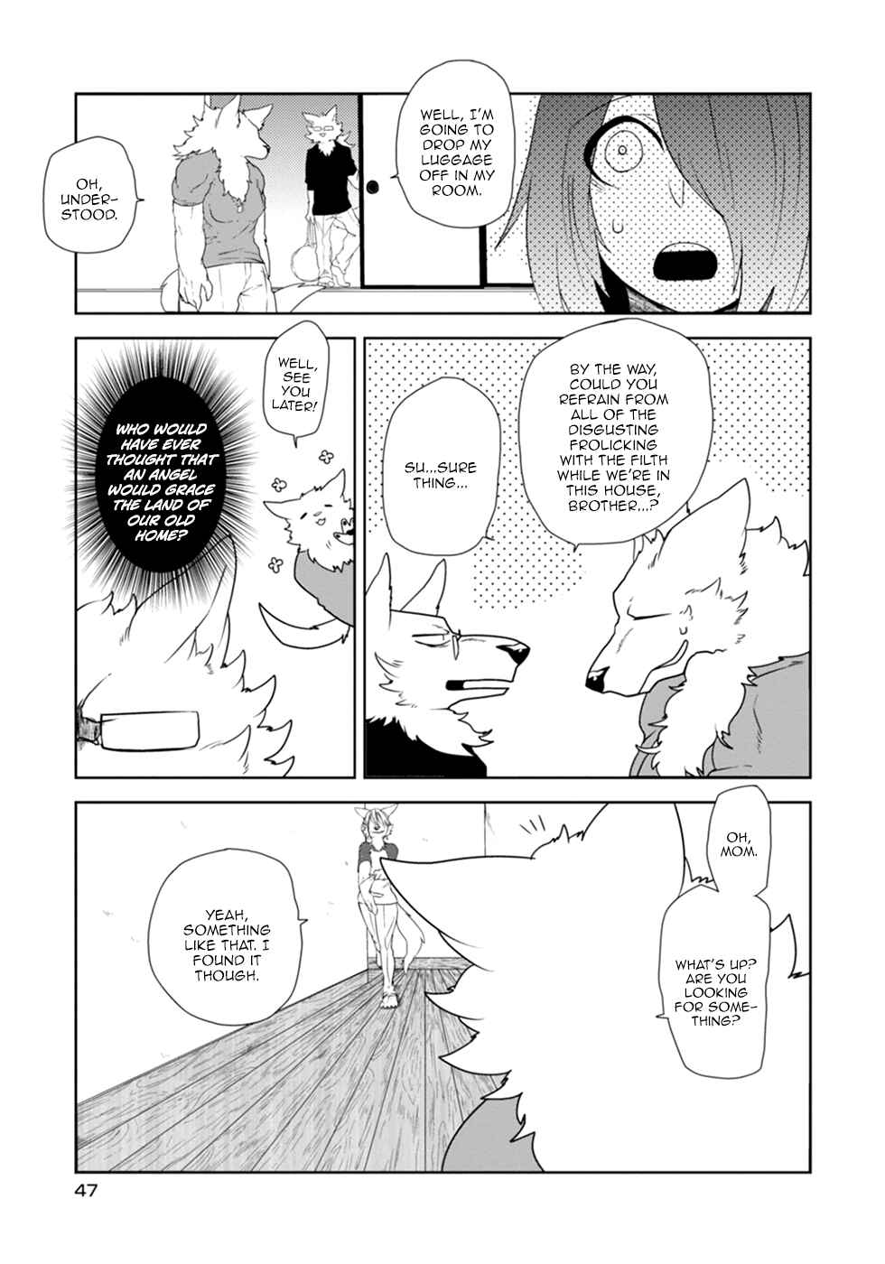 Page 9 Chapter 11 Kainushi Juujin to Petto Joshikousei