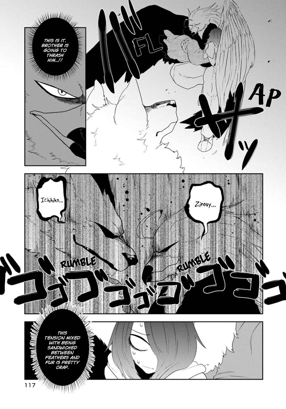 Page 7 Chapter 15 Kainushi Juujin to Petto Joshikousei