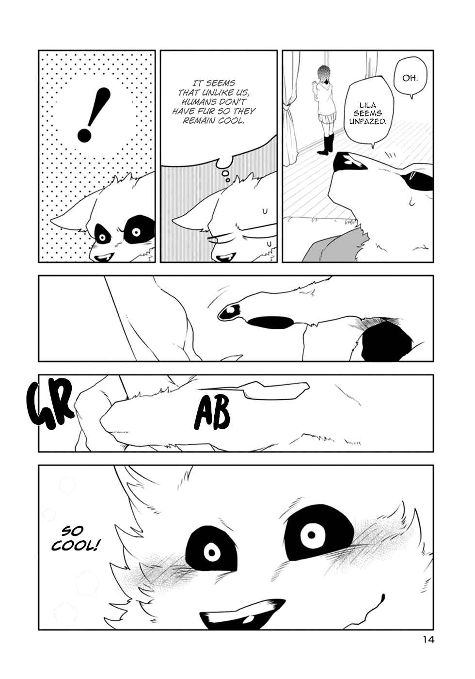 Page 14 Chapter 9 Kainushi Juujin to Petto Joshikousei